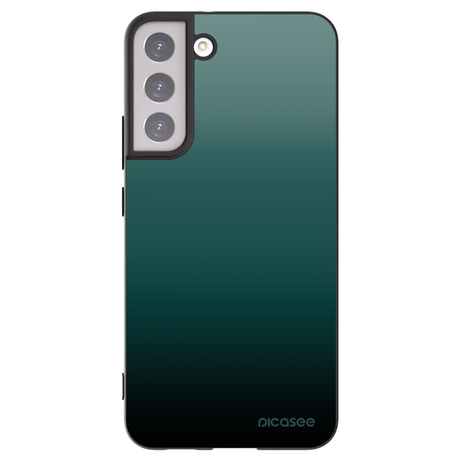 Picasee silikonový černý obal pro Samsung Galaxy S22+ 5G - Verdant Fade