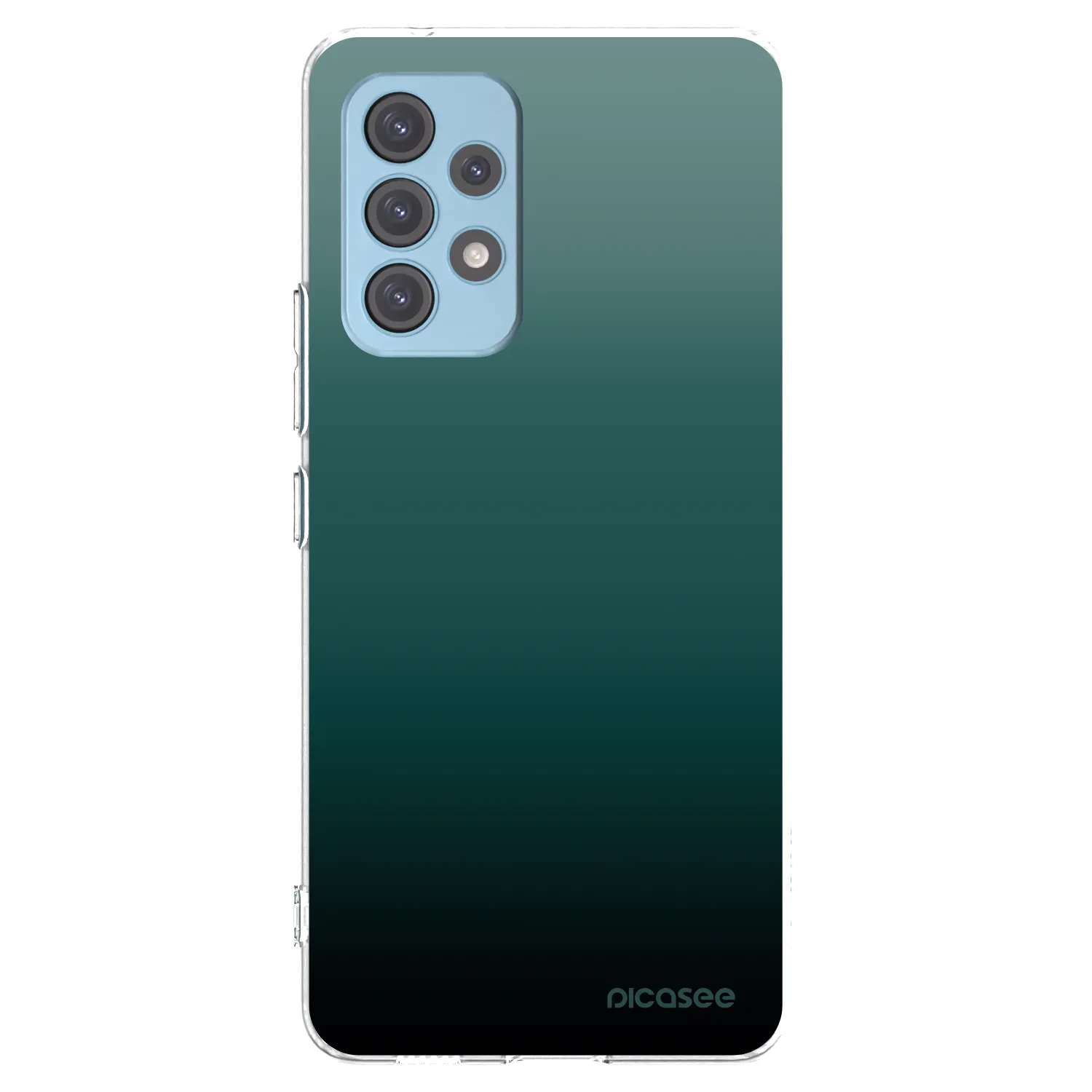 Picasee silikonový průhledný obal pro Samsung Galaxy A53 5G A536 - Verdant Fade
