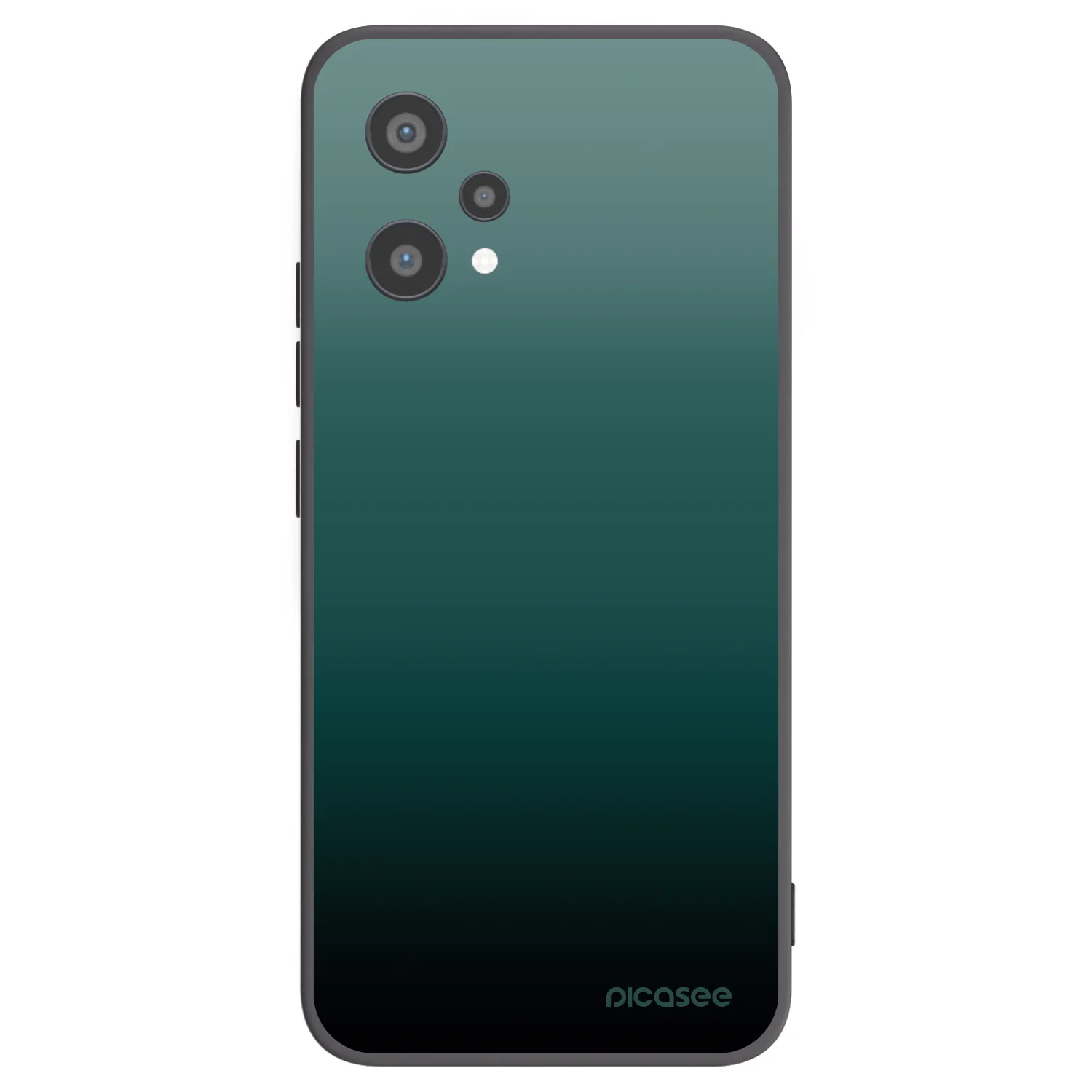 Picasee silikonový černý obal pro Realme 9 Pro 5G - Verdant Fade