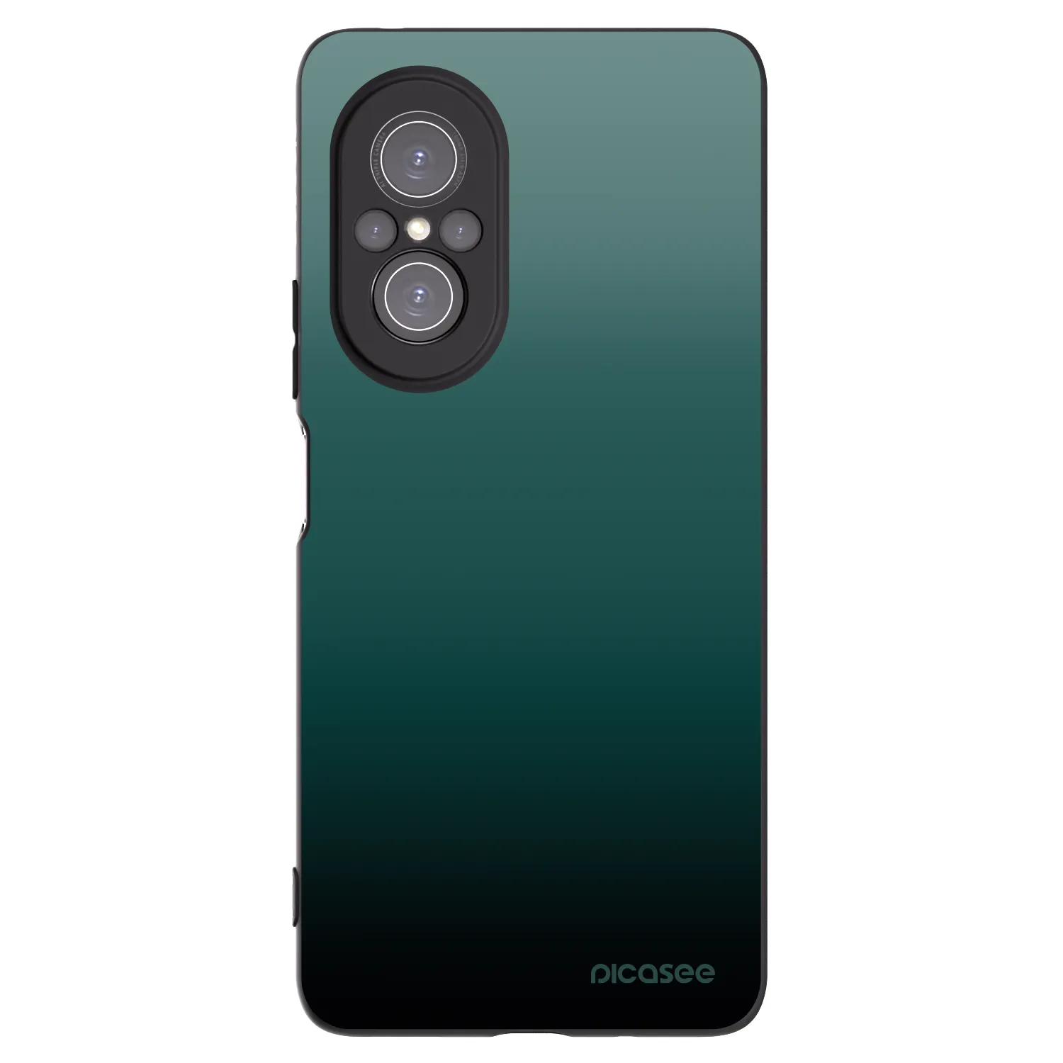 Picasee silikonový černý obal pro Huawei Nova 9 SE - Verdant Fade