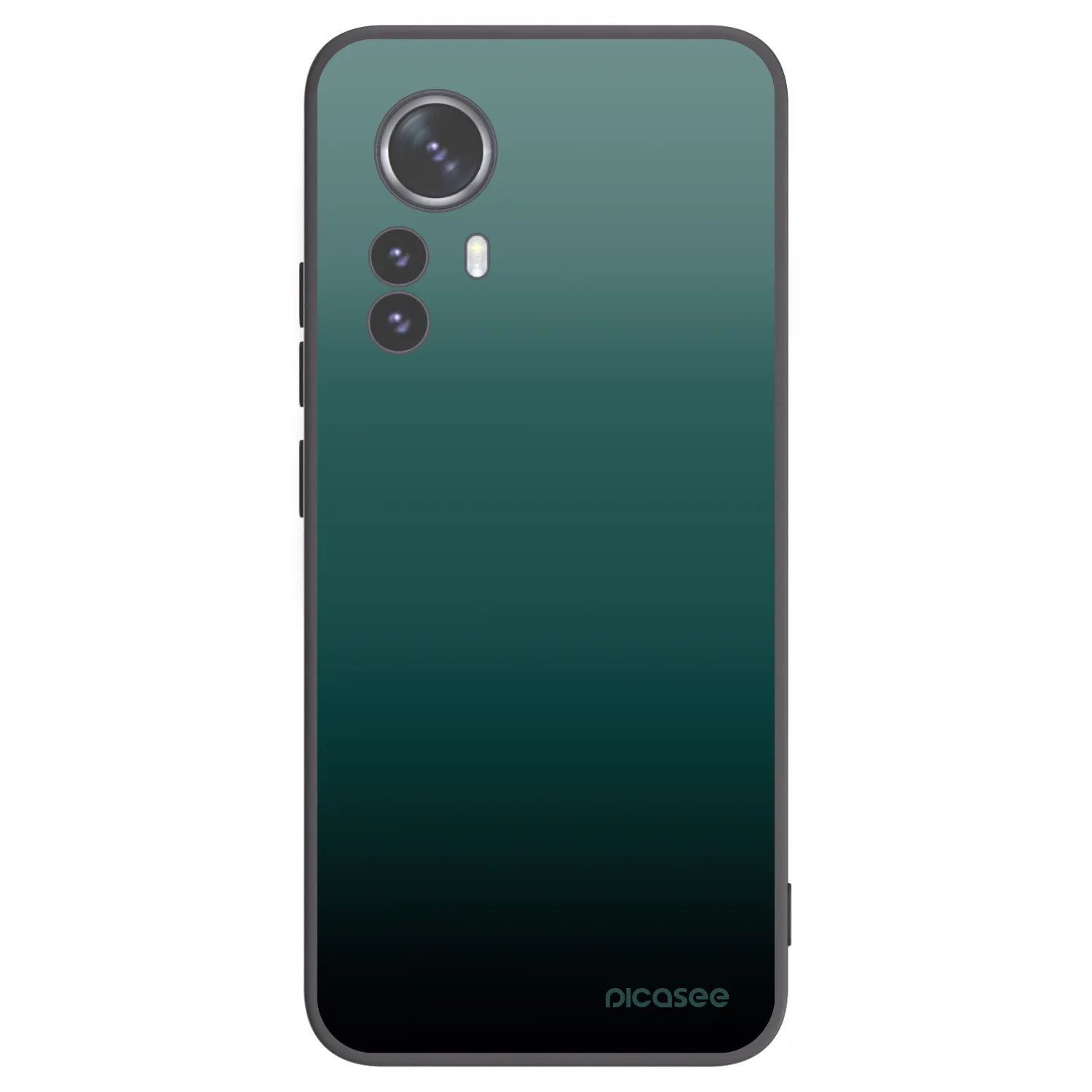 Picasee silikonový černý obal pro Xiaomi 12 Pro - Verdant Fade