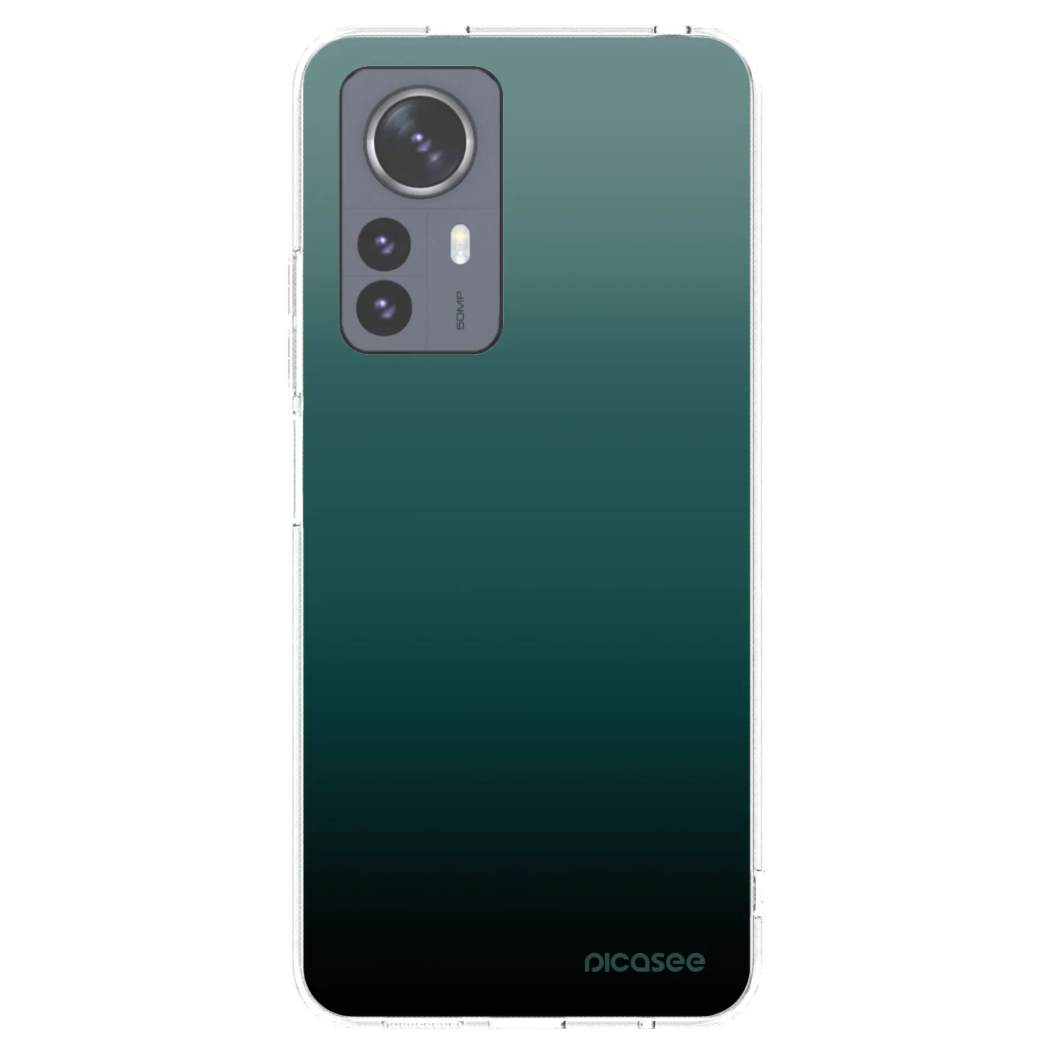 Picasee silikonový průhledný obal pro Xiaomi 12 Pro - Verdant Fade