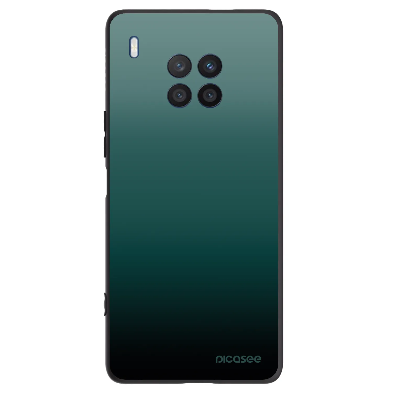 Picasee silikonový černý obal pro Honor 50 Lite - Verdant Fade