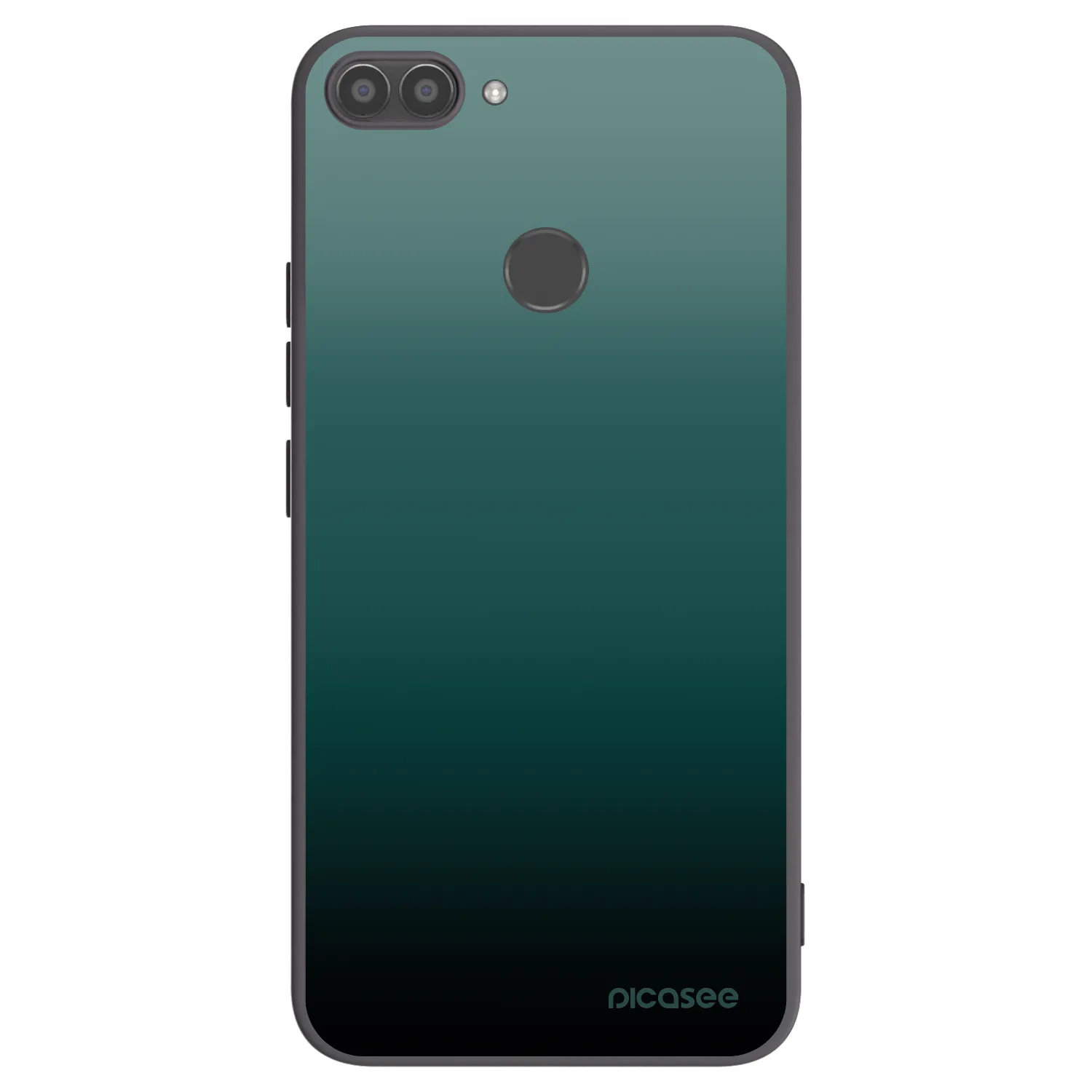 Picasee silikonový černý obal pro Huawei P Smart - Verdant Fade