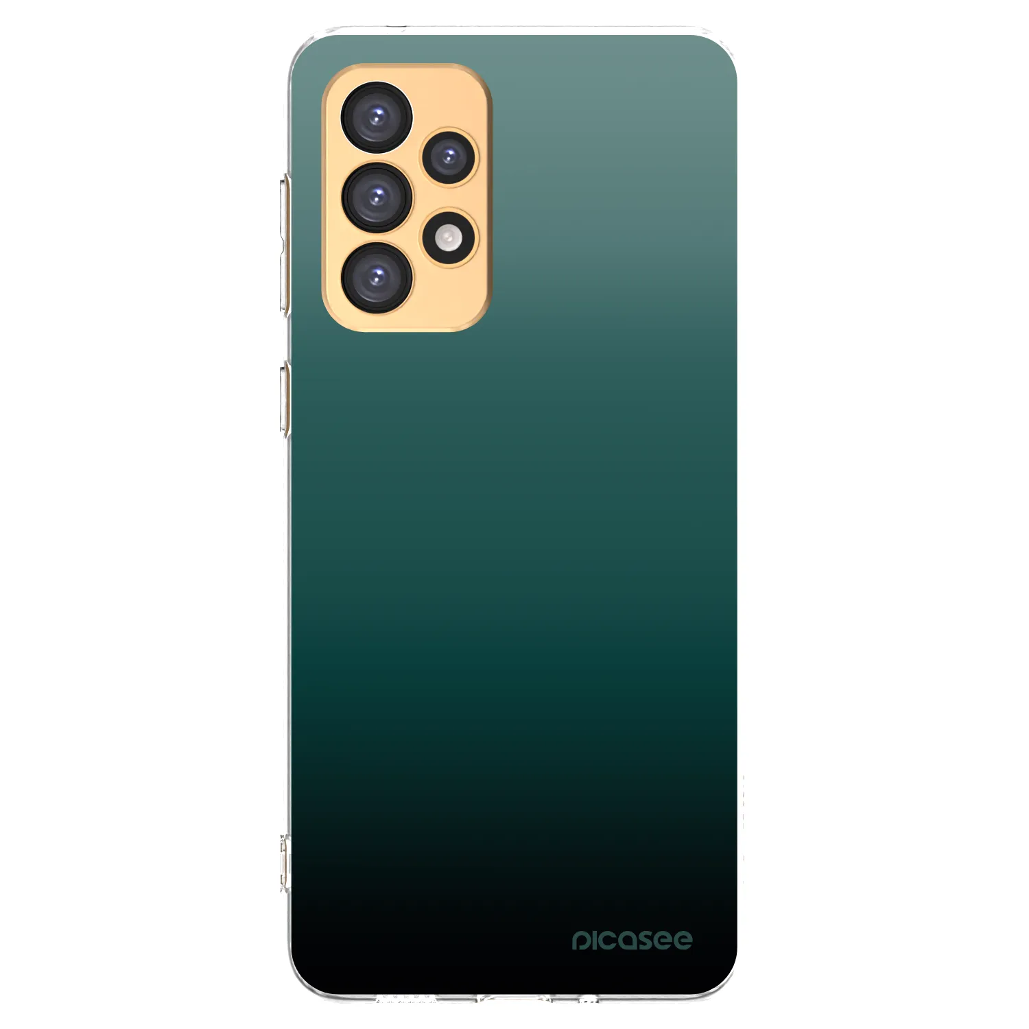 Picasee silikonový průhledný obal pro Samsung Galaxy A33 5G A336 - Verdant Fade