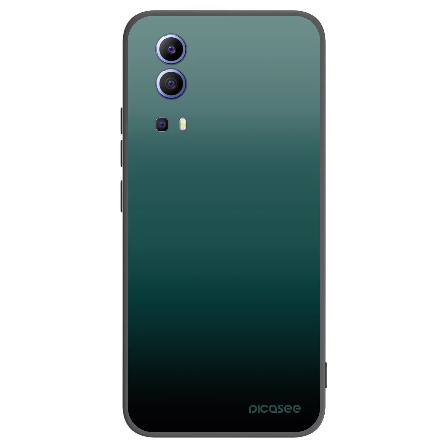 Picasee silikonový černý obal pro Vivo Y52 5G - Verdant Fade