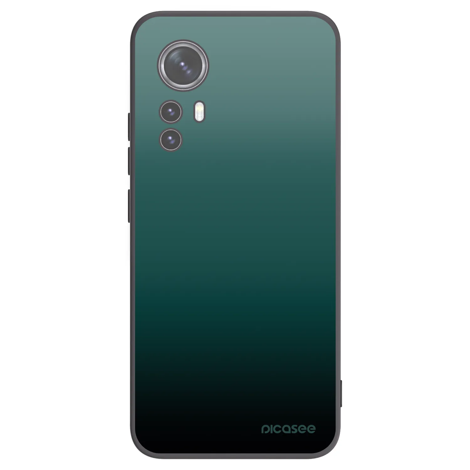 Picasee silikonový černý obal pro Xiaomi 12X - Verdant Fade