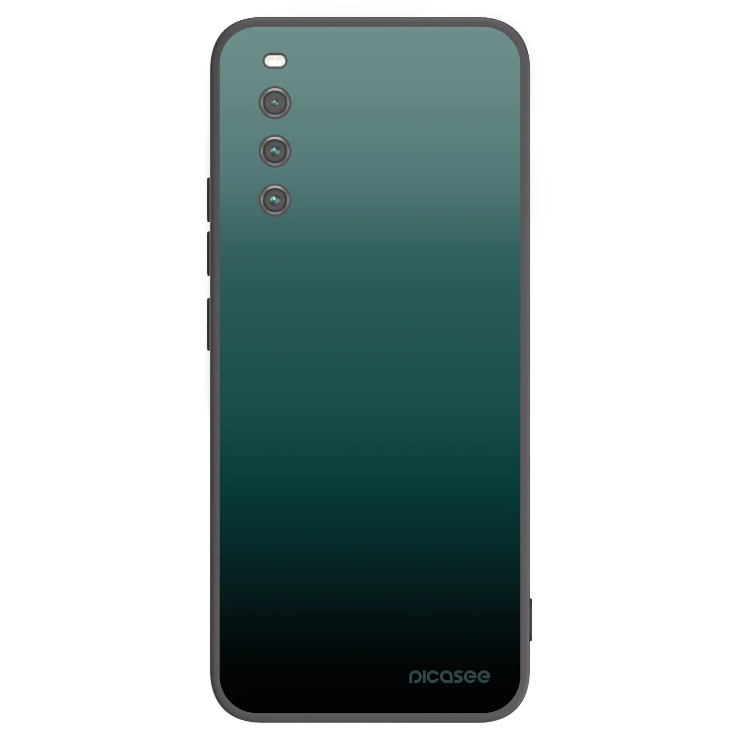 Picasee silikonový černý obal pro Sony Xperia 10 IV 5G - Verdant Fade