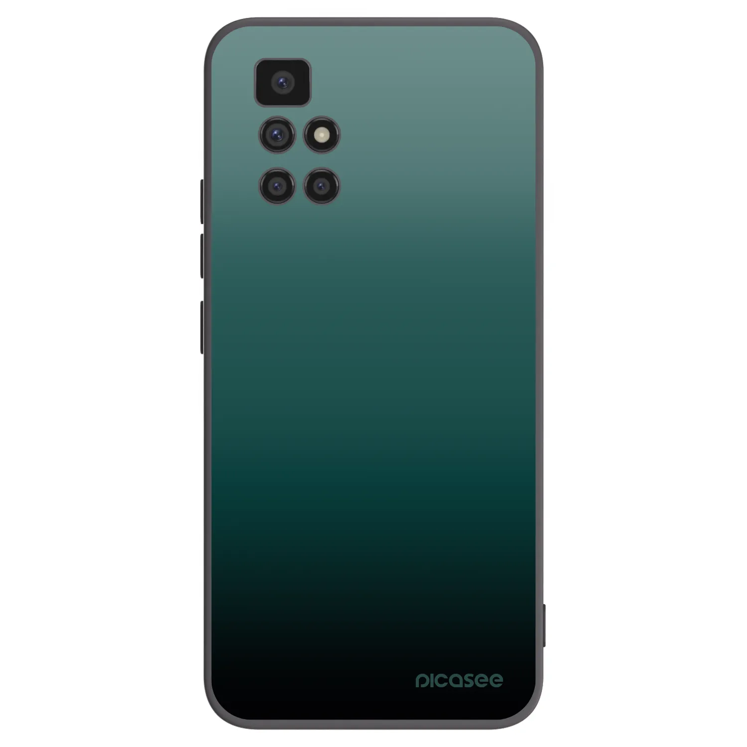 Picasee silikonový černý obal pro Xiaomi Redmi 10 (2022) - Verdant Fade