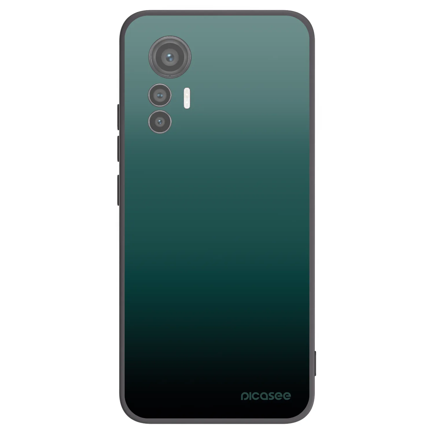 Picasee silikonový černý obal pro Xiaomi 12 Lite - Verdant Fade