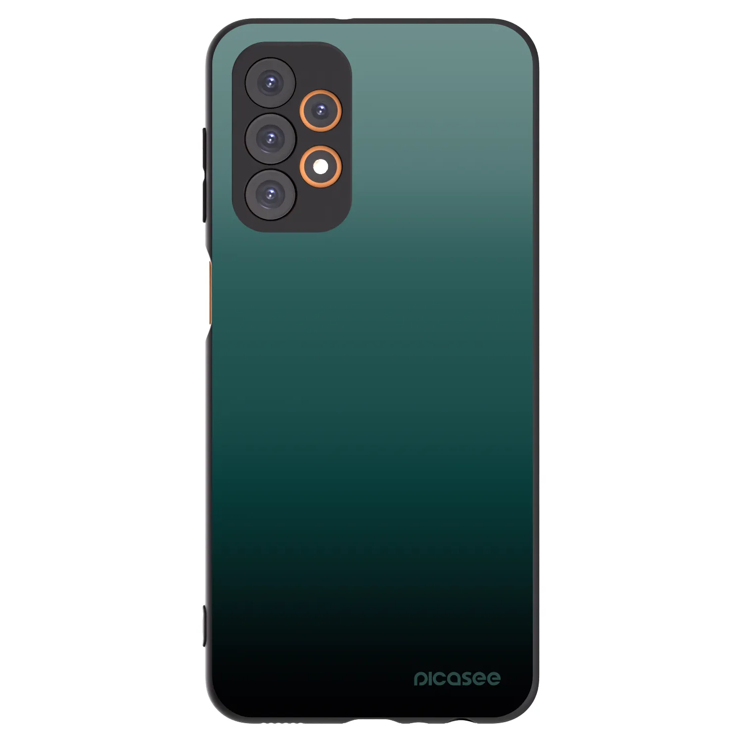 Picasee silikonový černý obal pro Samsung Galaxy A23 A236B 5G - Verdant Fade
