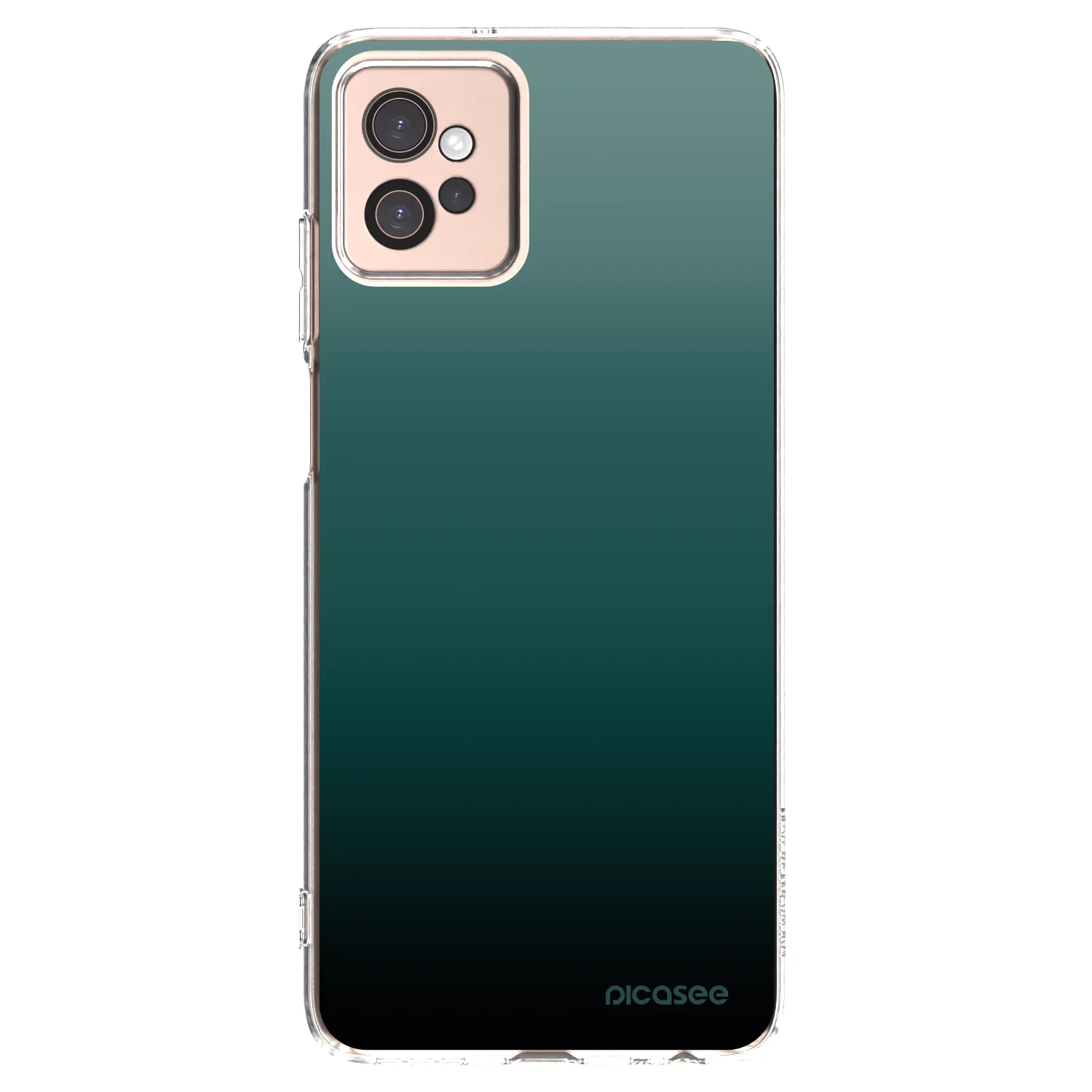 Picasee silikonový průhledný obal pro Motorola Moto G32 - Verdant Fade