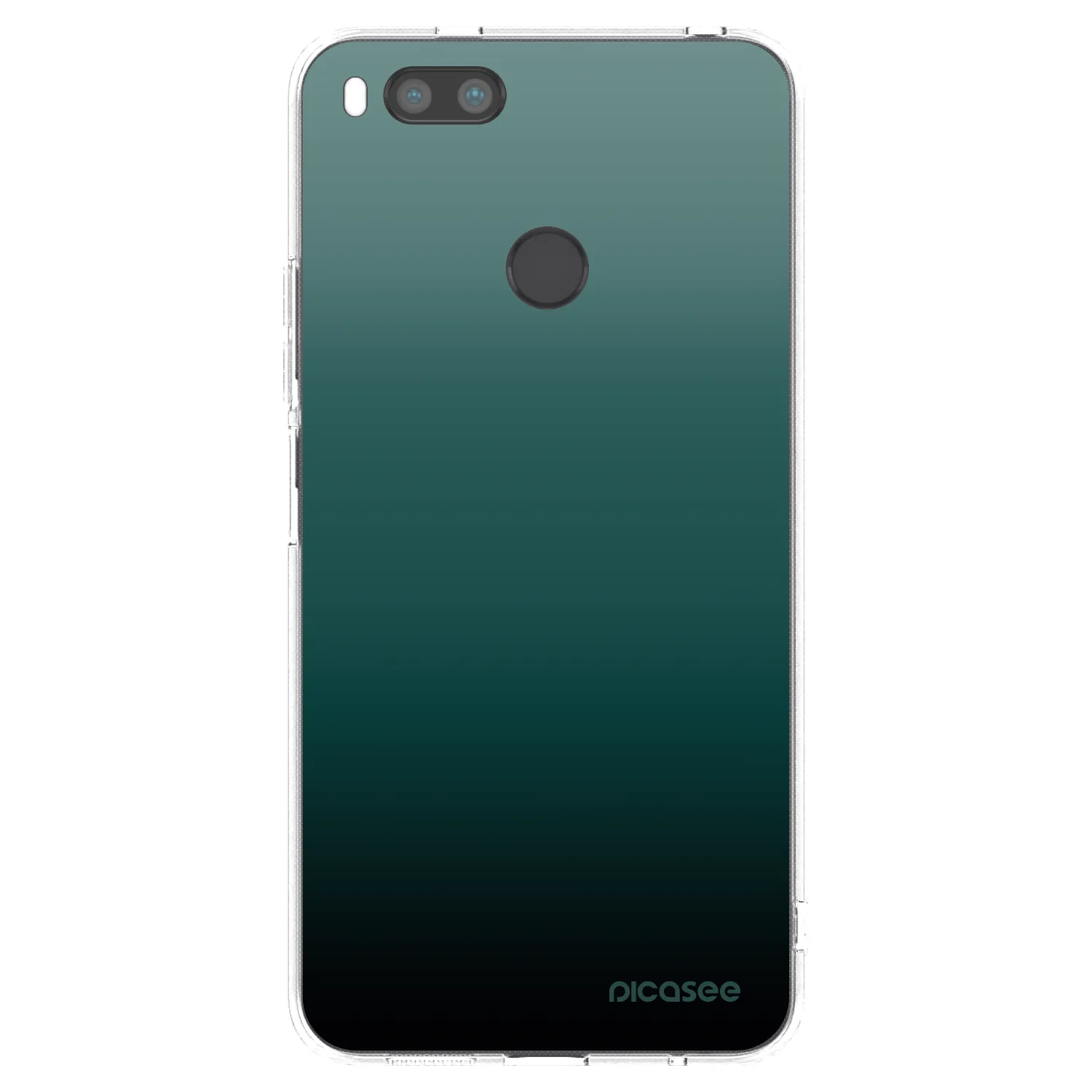 Picasee silikonový průhledný obal pro Xiaomi Redmi A1 - Verdant Fade