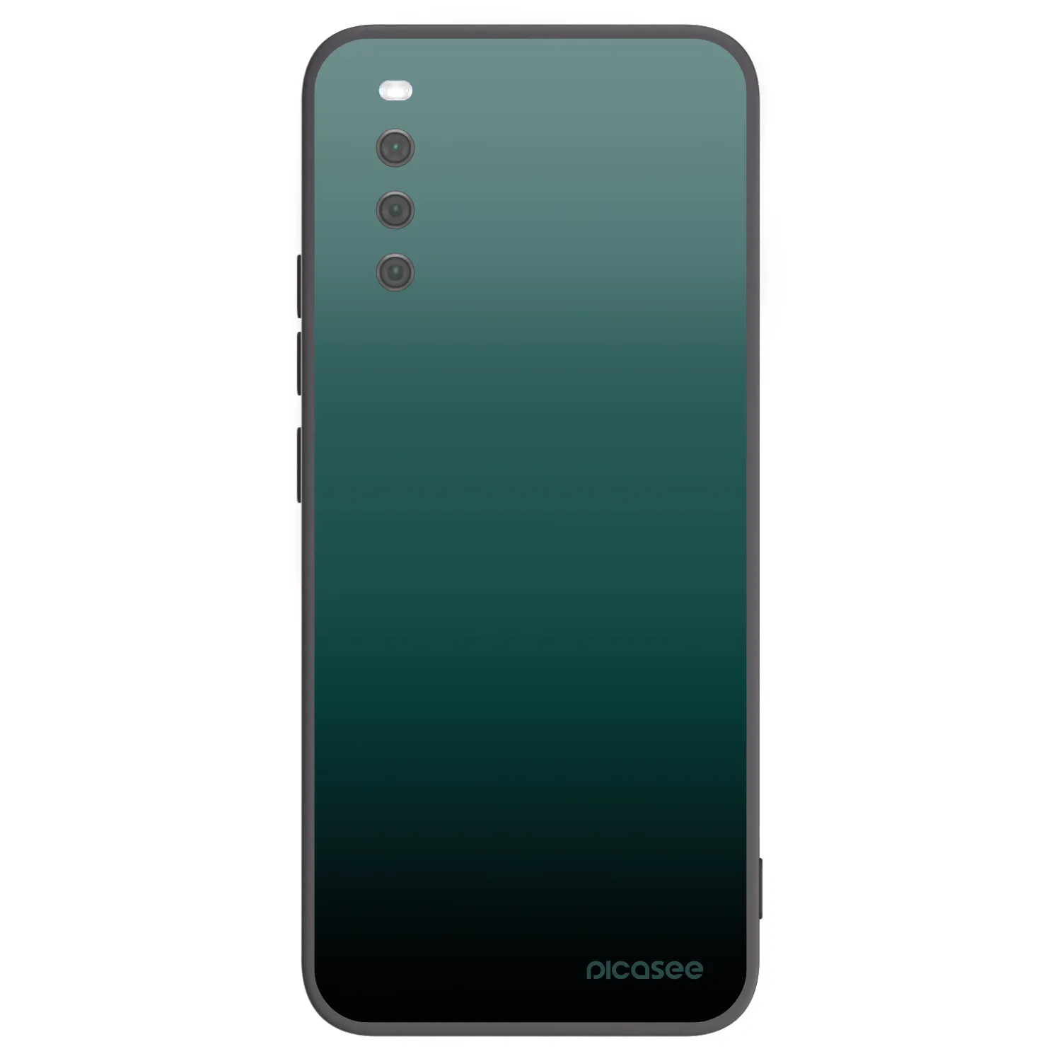 Picasee silikonový černý obal pro Sony Xperia 10 III - Verdant Fade