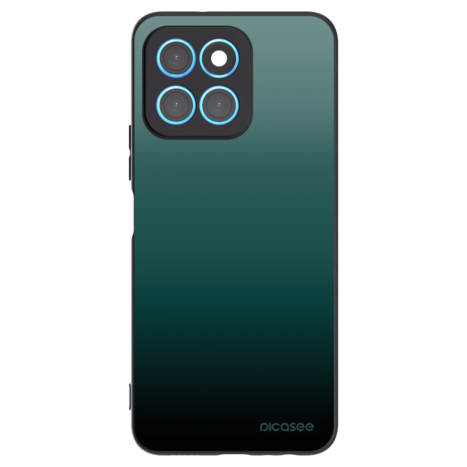 Picasee silikonový černý obal pro Honor X8 5G - Verdant Fade