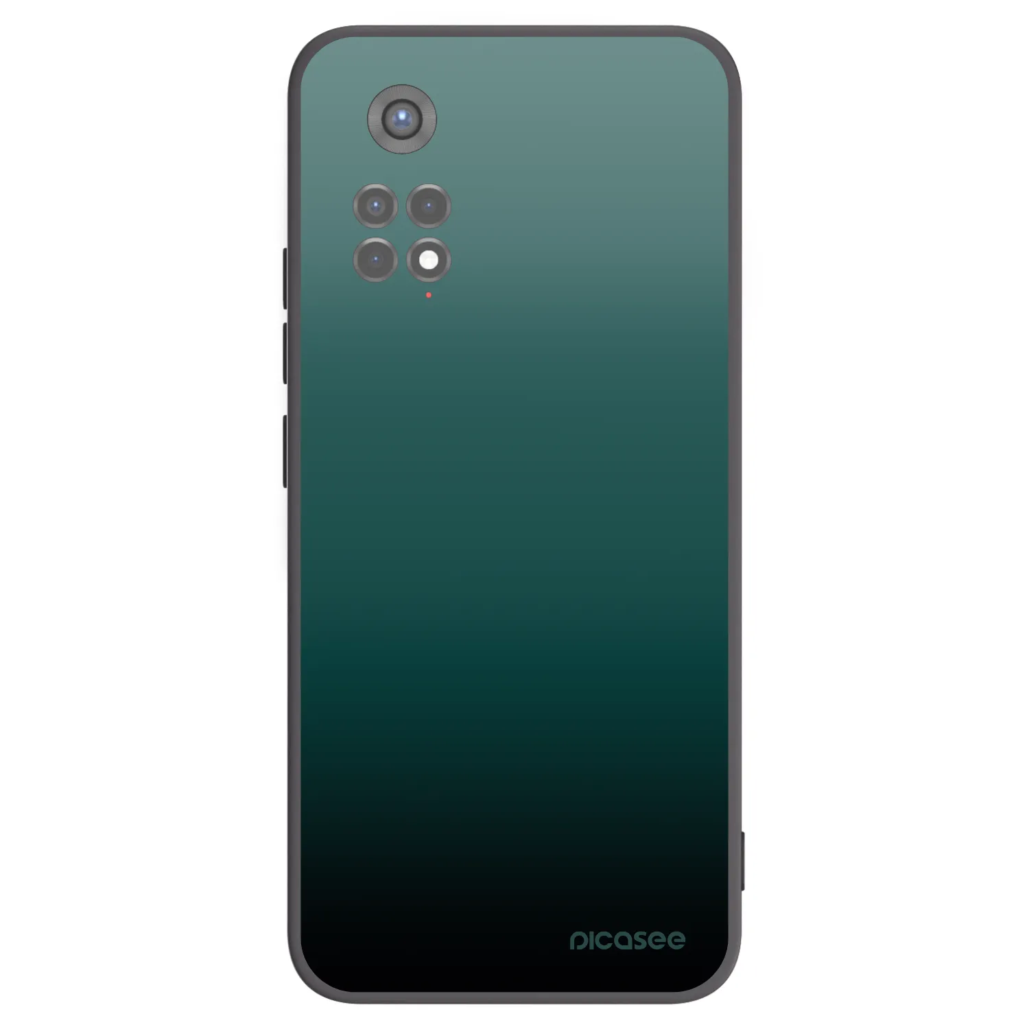 Picasee silikonový černý obal pro Xiaomi Redmi Note 11S 5G - Verdant Fade