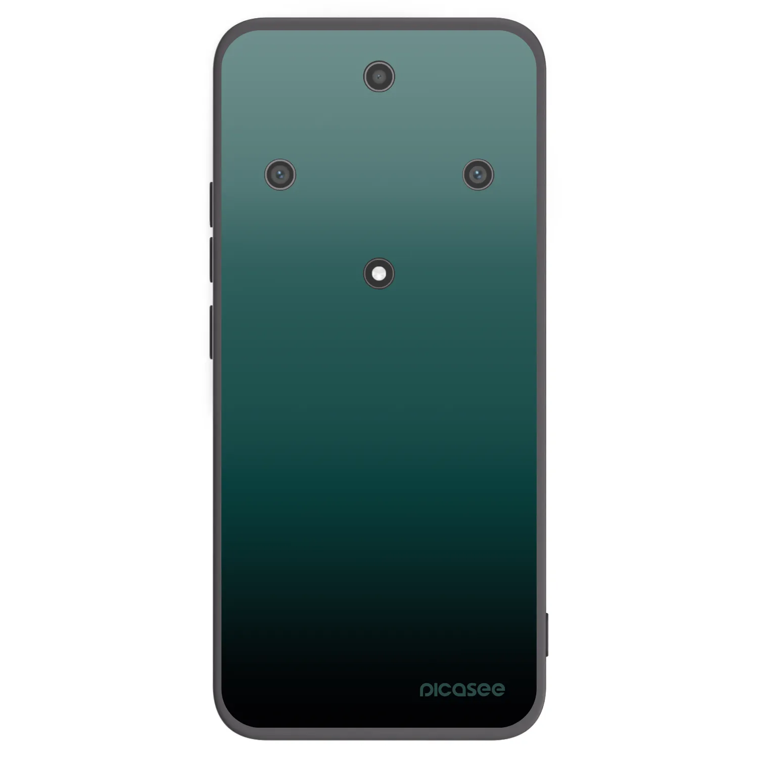 Picasee silikonový černý obal pro Honor Magic5 Lite 5G - Verdant Fade
