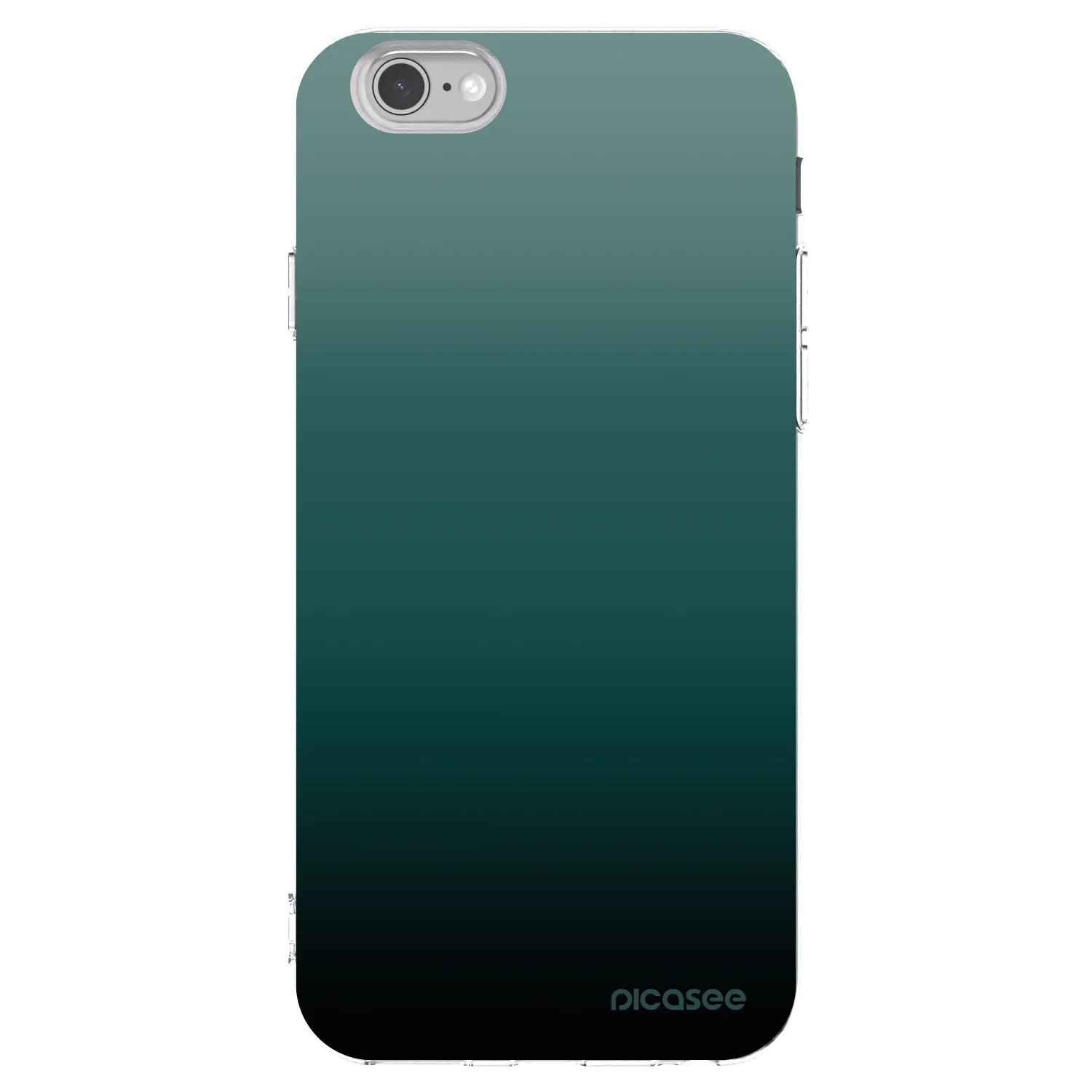 Picasee silikonový průhledný obal pro Apple iPhone 6/6S - Verdant Fade