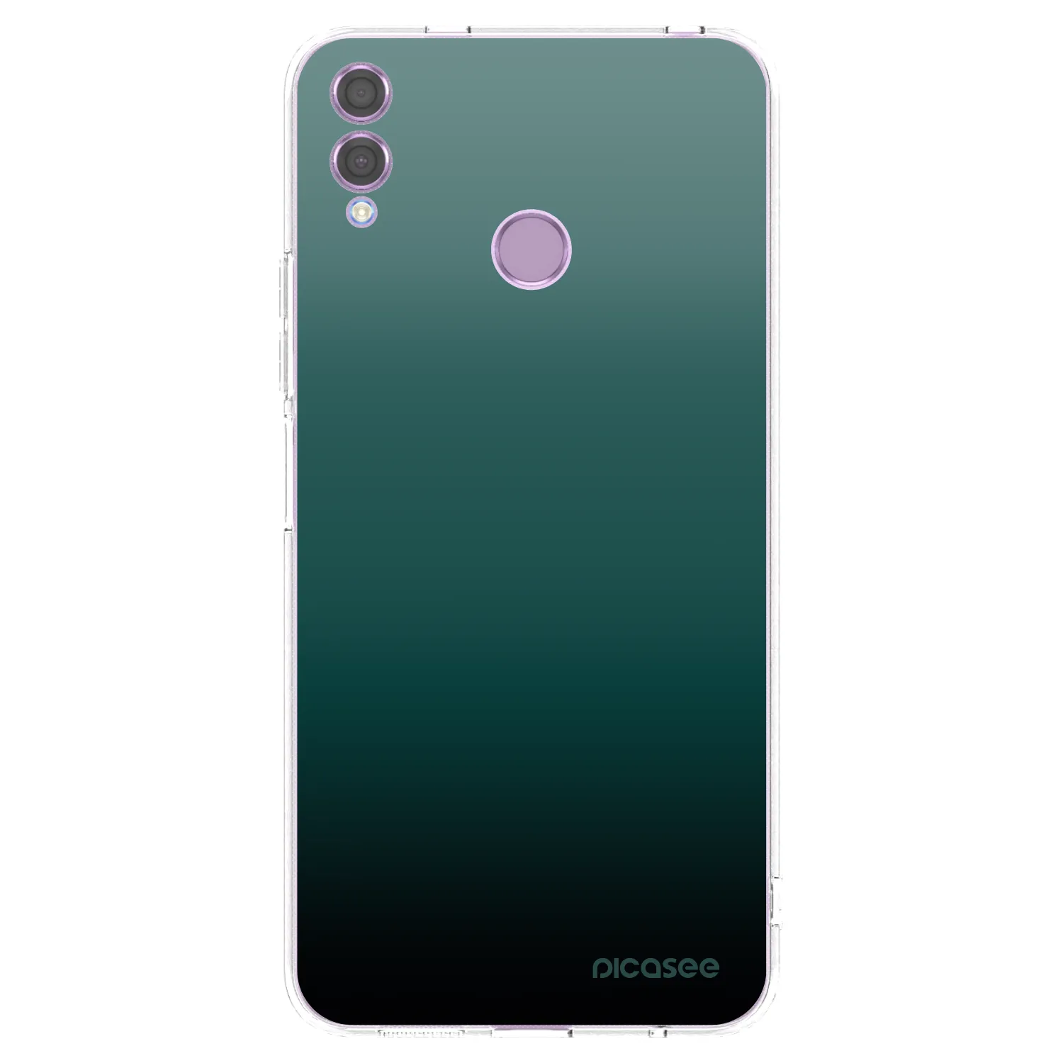 Picasee silikonový průhledný obal pro Honor 8X - Verdant Fade