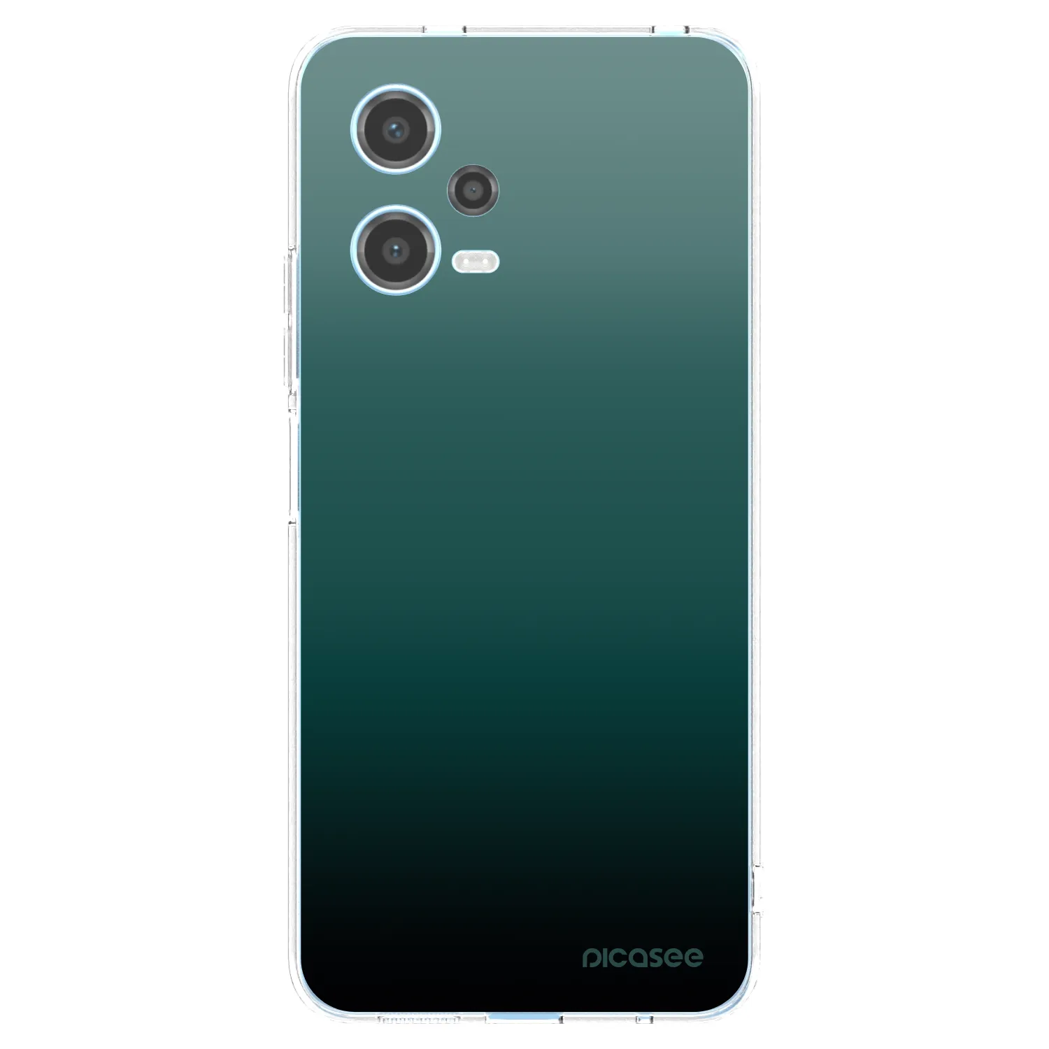 Picasee silikonový průhledný obal pro Xiaomi Redmi Note 12 5G - Verdant Fade