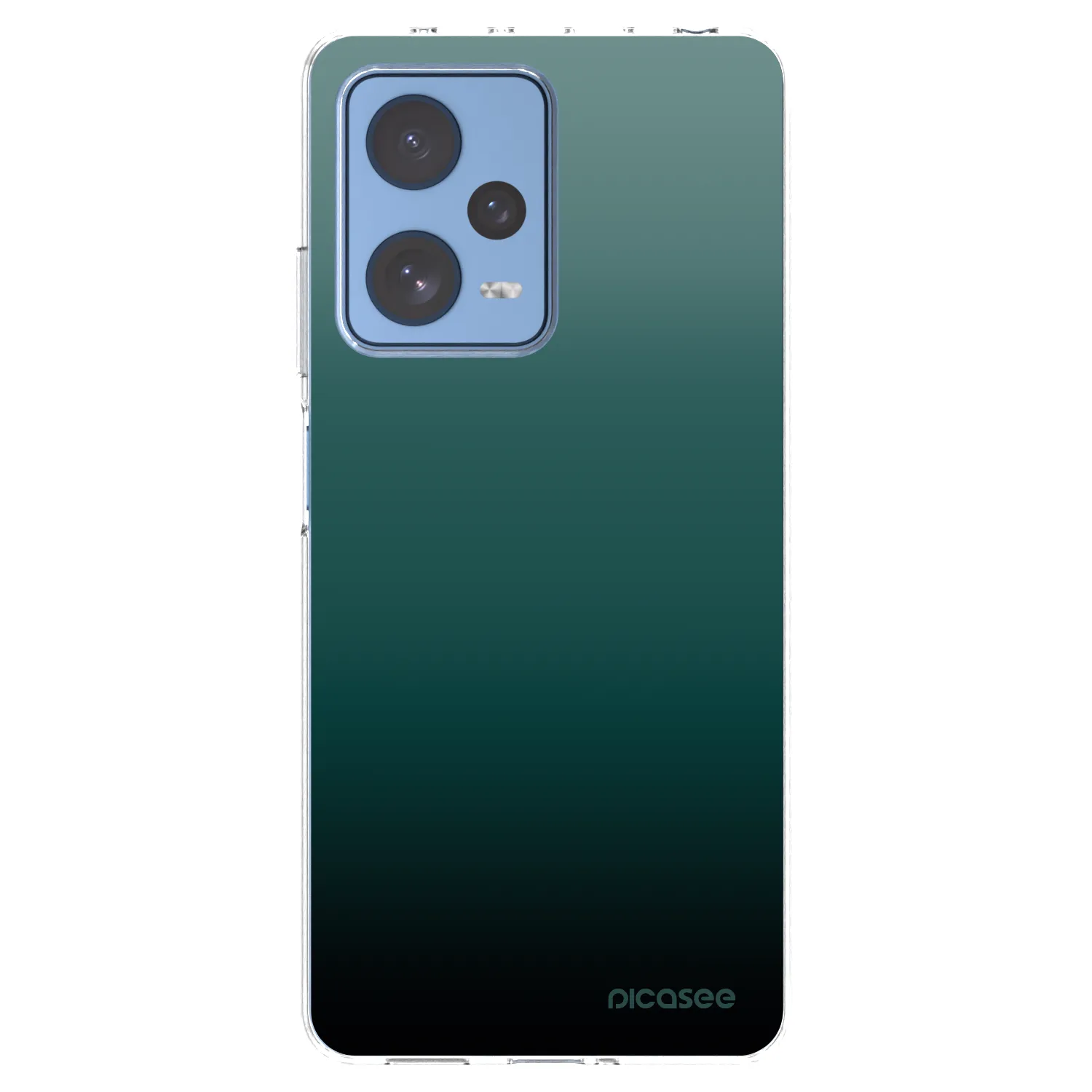 Picasee silikonový průhledný obal pro Xiaomi Redmi Note 12 Pro 5G - Verdant Fade