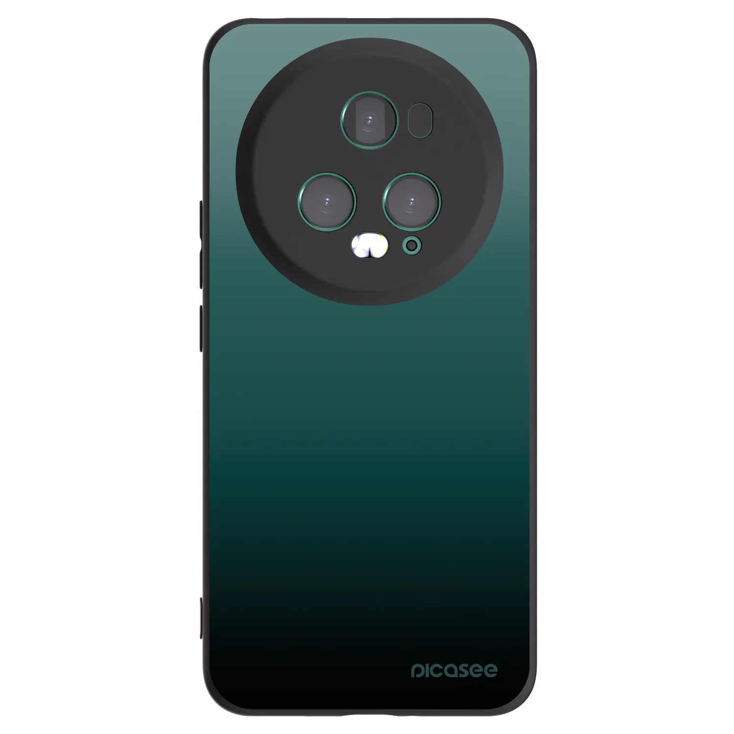 Picasee silikonový černý obal pro Honor Magic5 Pro - Verdant Fade
