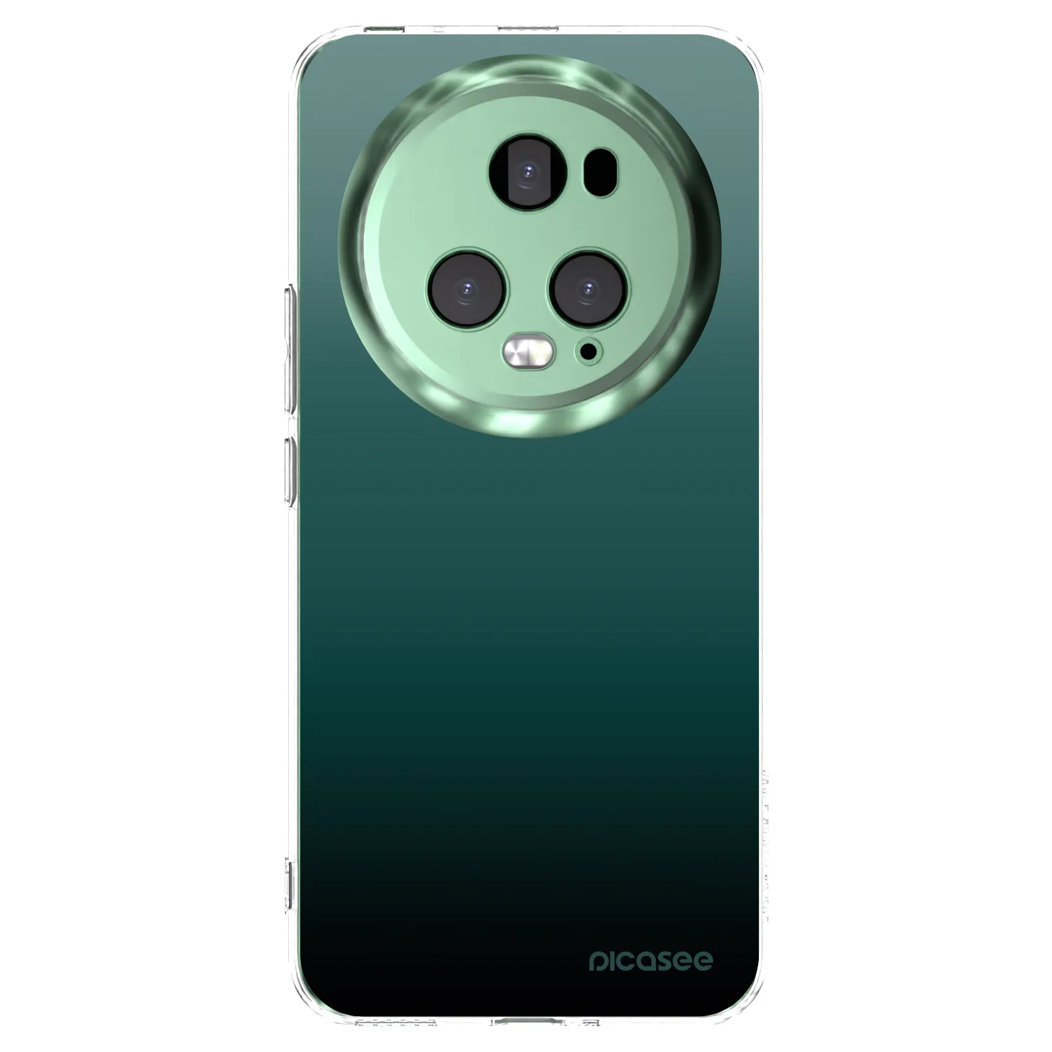 Picasee silikonový průhledný obal pro Honor Magic5 Pro - Verdant Fade