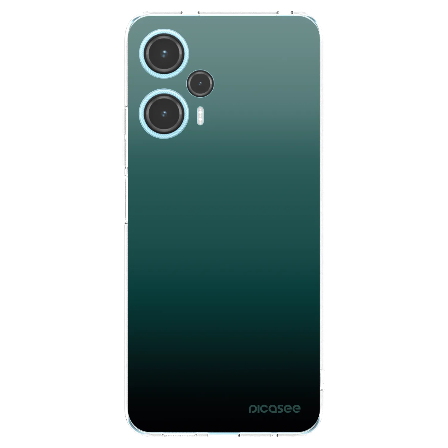 Picasee silikonový průhledný obal pro Xiaomi Poco F5 - Verdant Fade