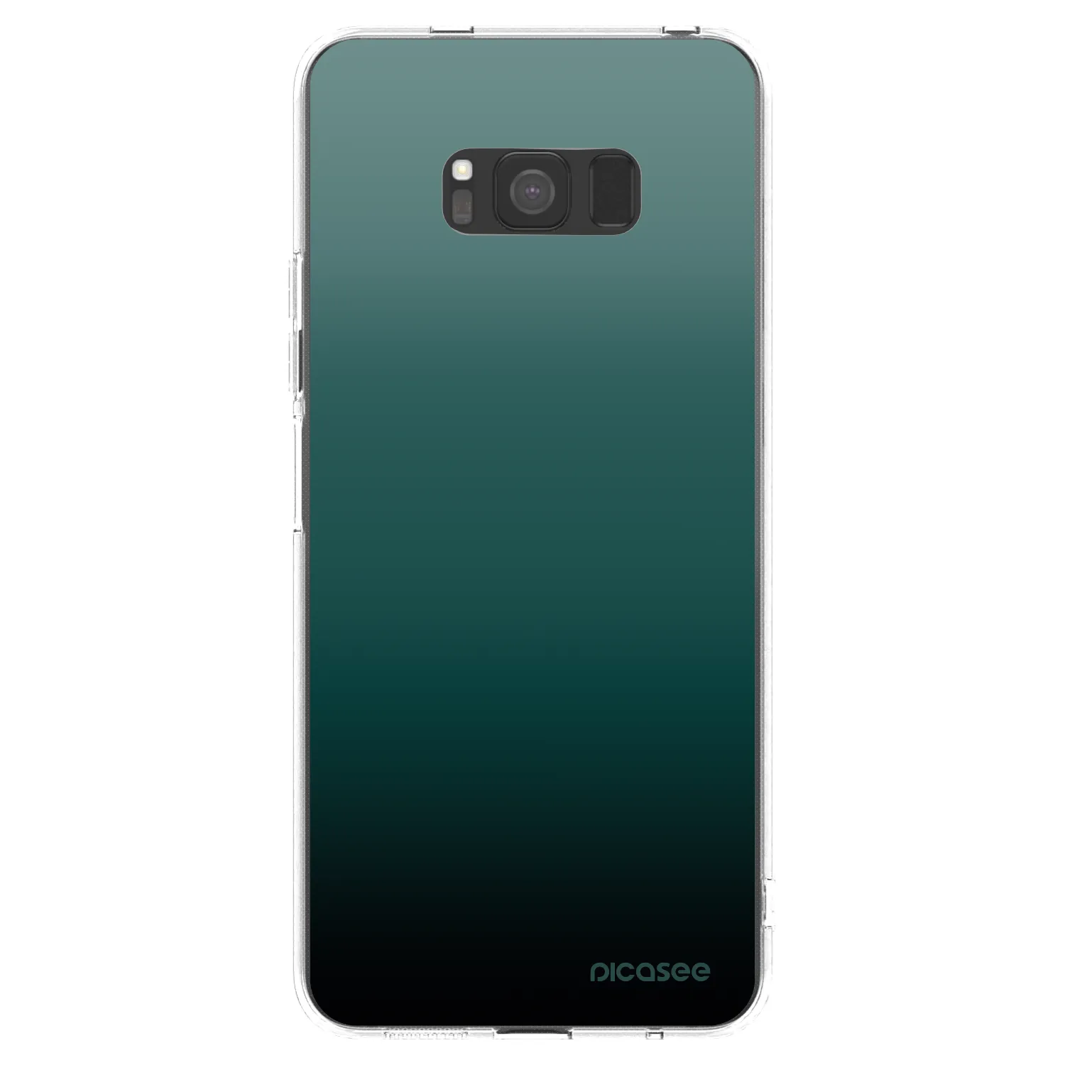 Picasee silikonový průhledný obal pro Samsung Galaxy S8 G950F - Verdant Fade