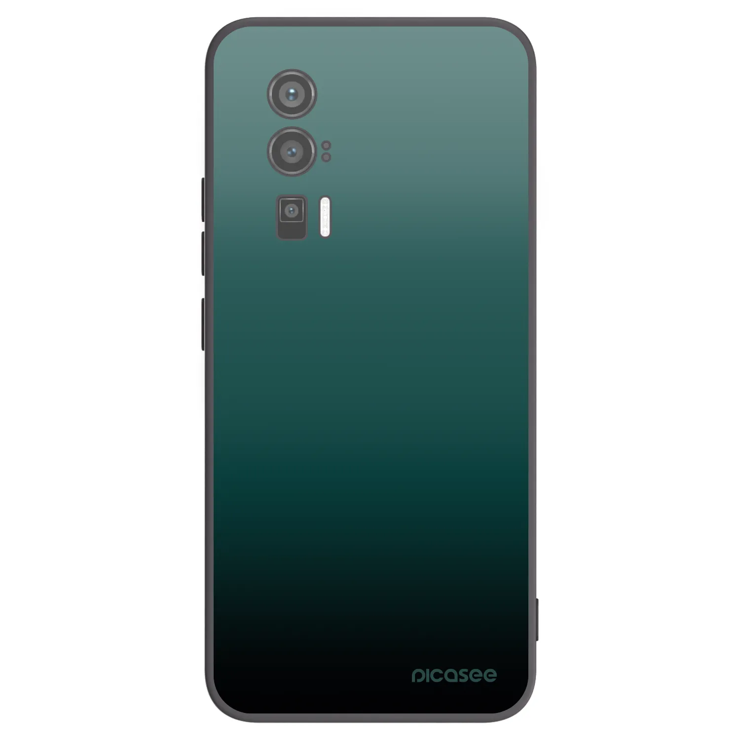 Picasee silikonový černý obal pro Xiaomi Poco F5 Pro 5G - Verdant Fade