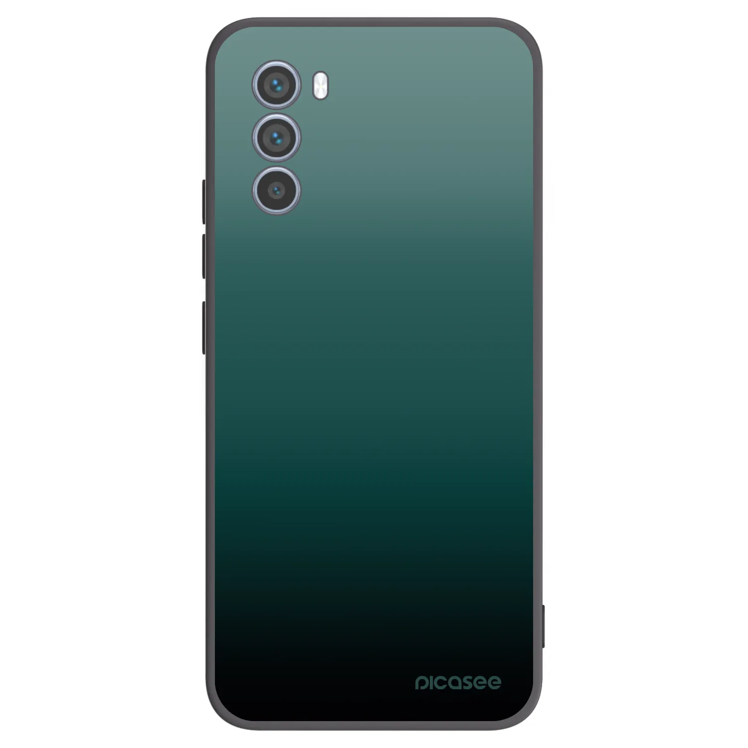 Picasee silikonový černý obal pro Motorola Moto G62 - Verdant Fade
