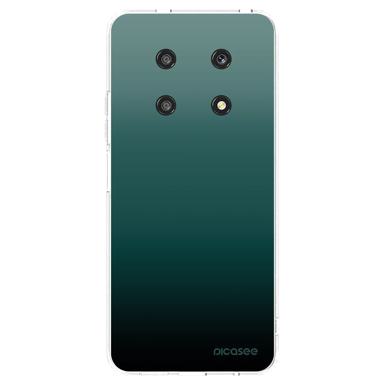 Picasee silikonový průhledný obal pro Honor Magic4 Lite 5G - Verdant Fade