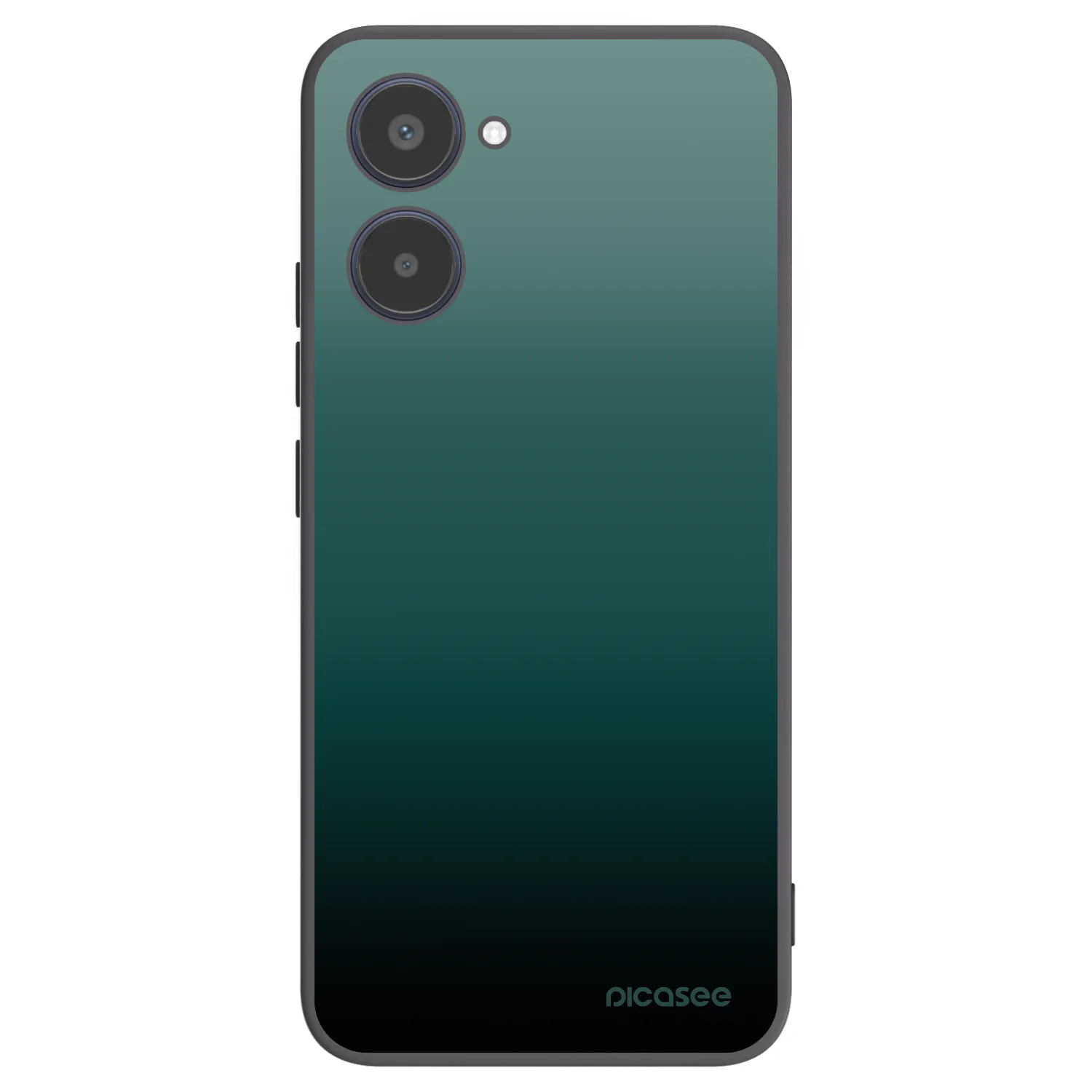 Picasee silikonový černý obal pro Realme 10 4G - Verdant Fade