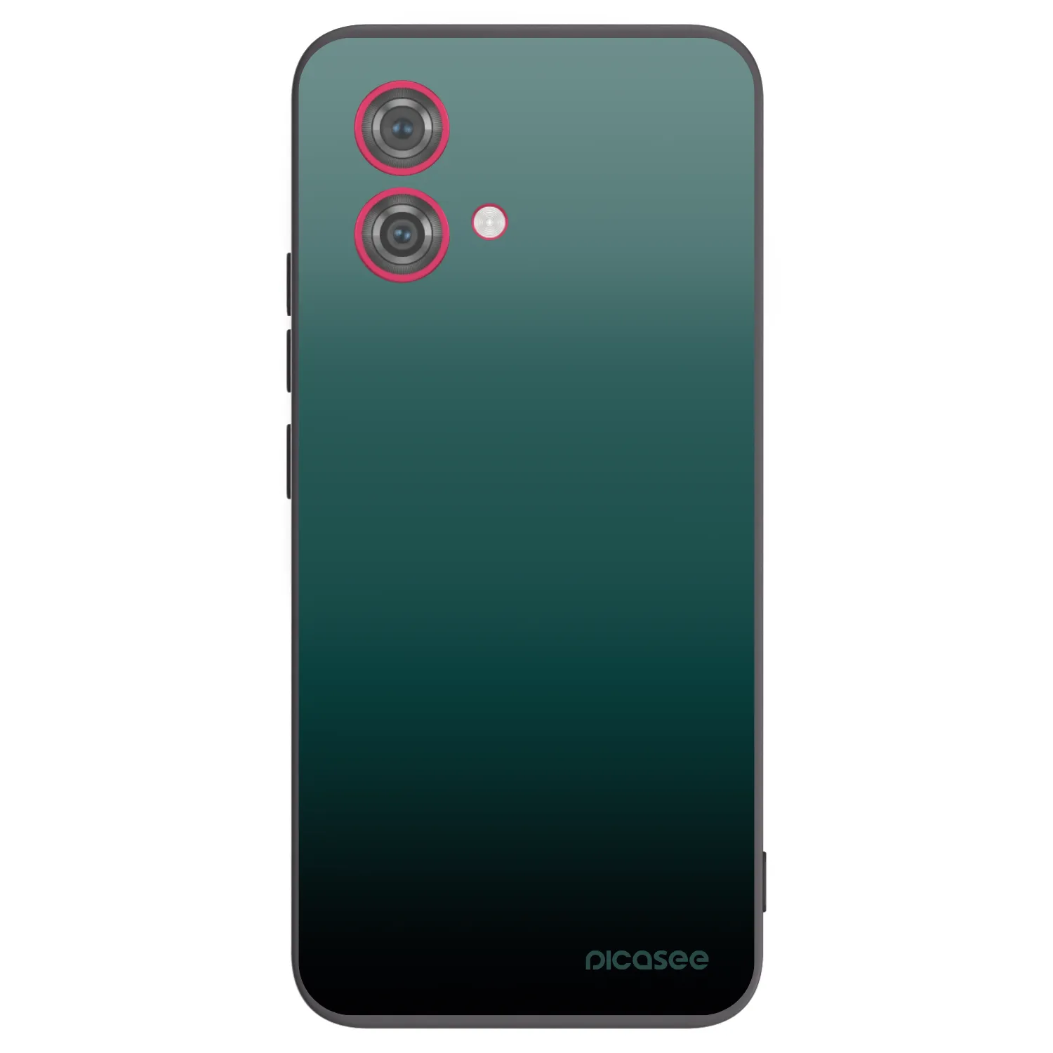 Picasee silikonový černý obal pro Motorola Moto G84 5G - Verdant Fade