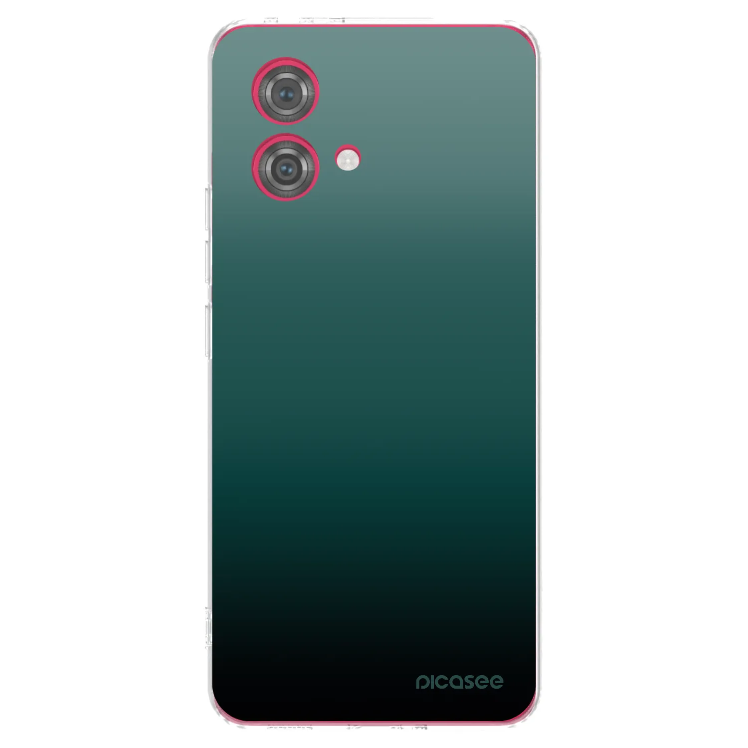 Picasee silikonový průhledný obal pro Motorola Moto G84 5G - Verdant Fade