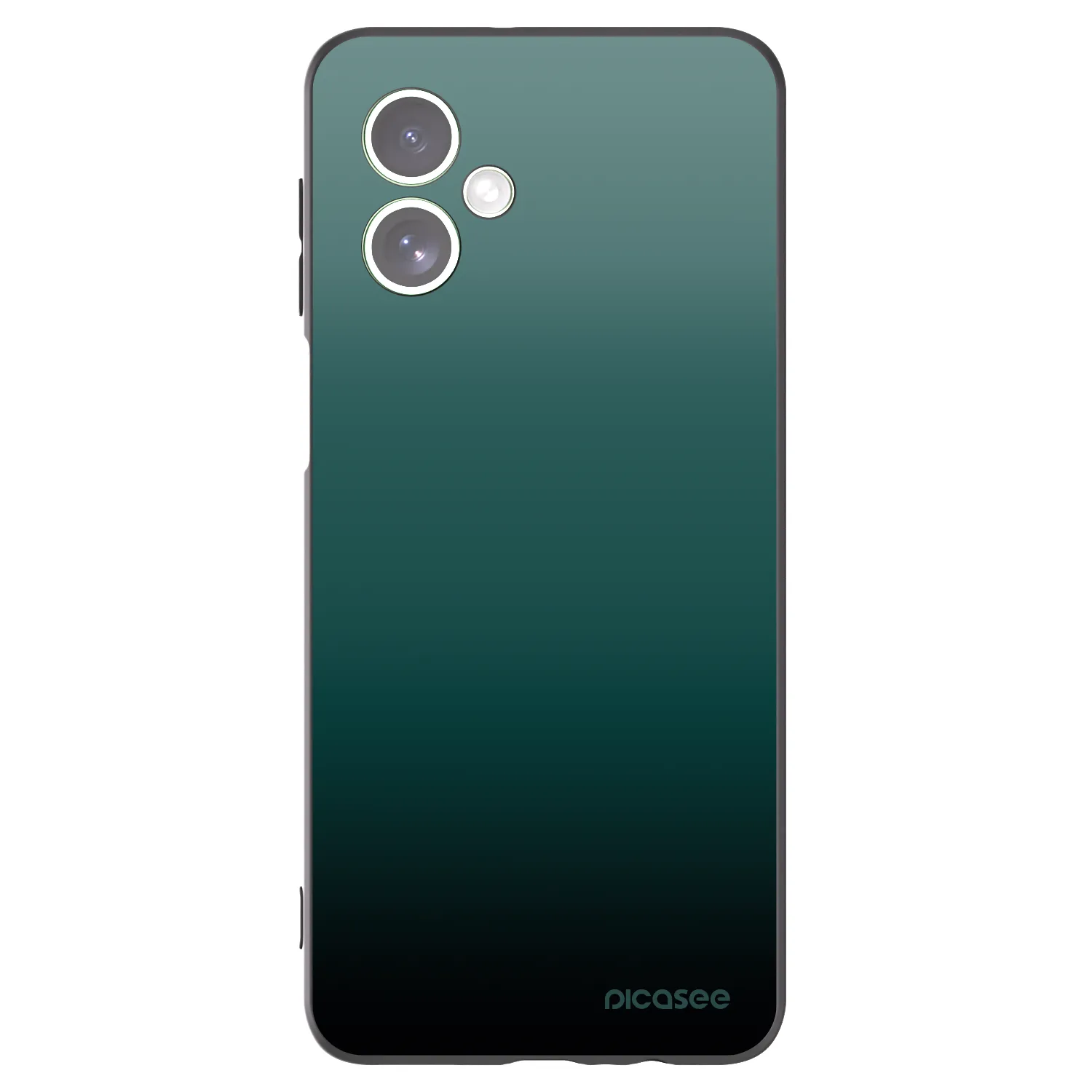 Picasee silikonový černý obal pro Motorola Moto G54 5G - Verdant Fade
