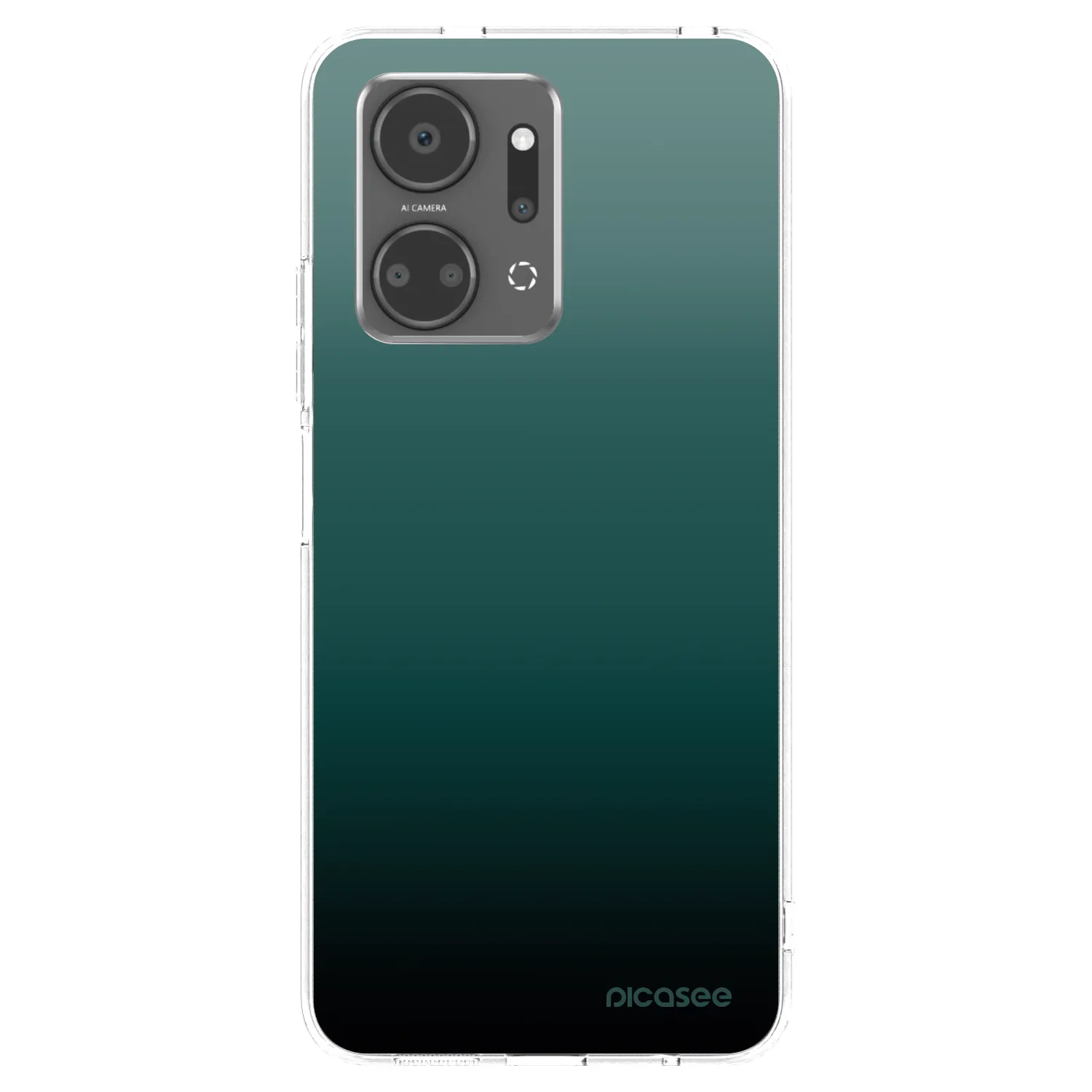 Picasee silikonový průhledný obal pro Honor X7a - Verdant Fade