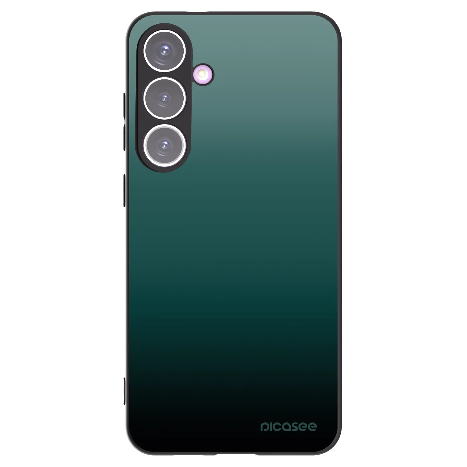 Picasee silikonový černý obal pro Samsung Galaxy S24+ S926B 5G - Verdant Fade