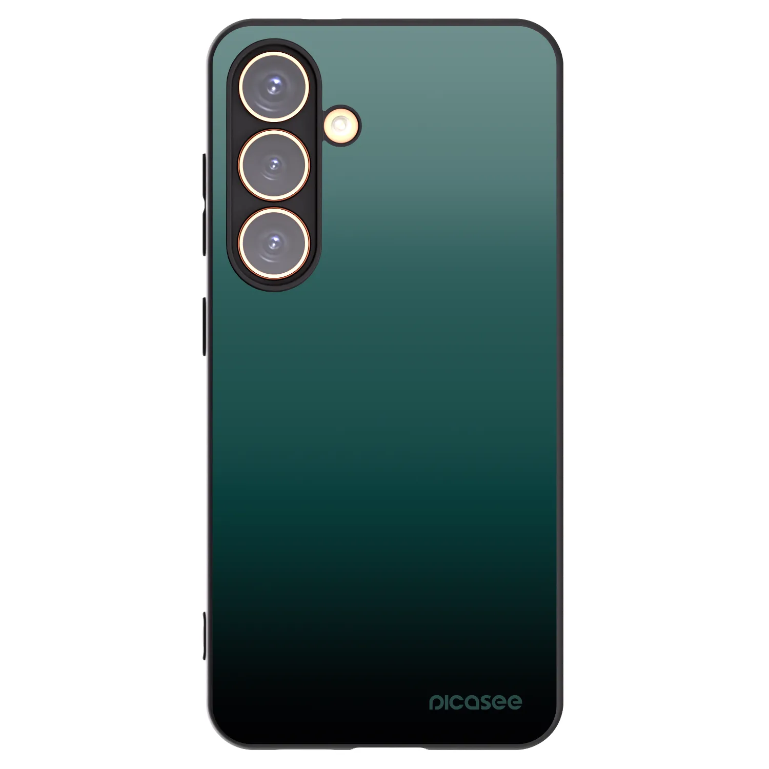 Picasee silikonový černý obal pro Samsung Galaxy S24 S921B 5G - Verdant Fade