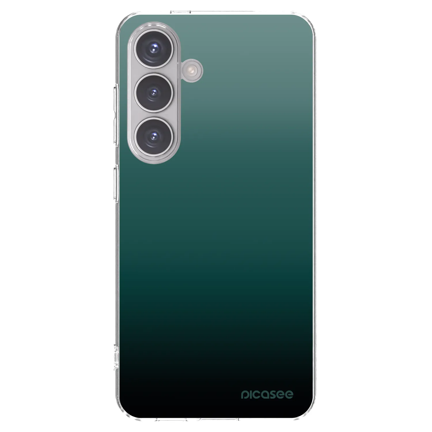 Picasee silikonový průhledný obal pro Samsung Galaxy S24 S921B 5G - Verdant Fade