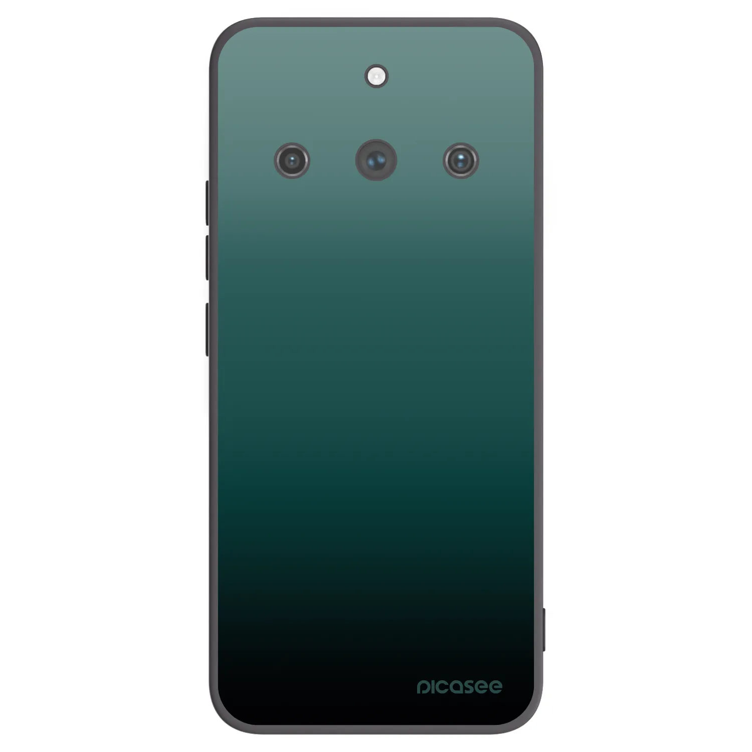 Picasee silikonový černý obal pro Realme 11 Pro+ - Verdant Fade
