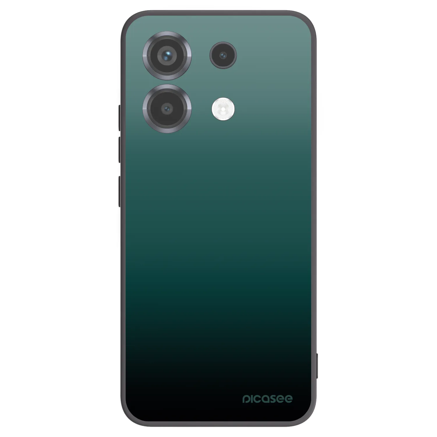 Picasee silikonový černý obal pro Xiaomi Poco X6 - Verdant Fade