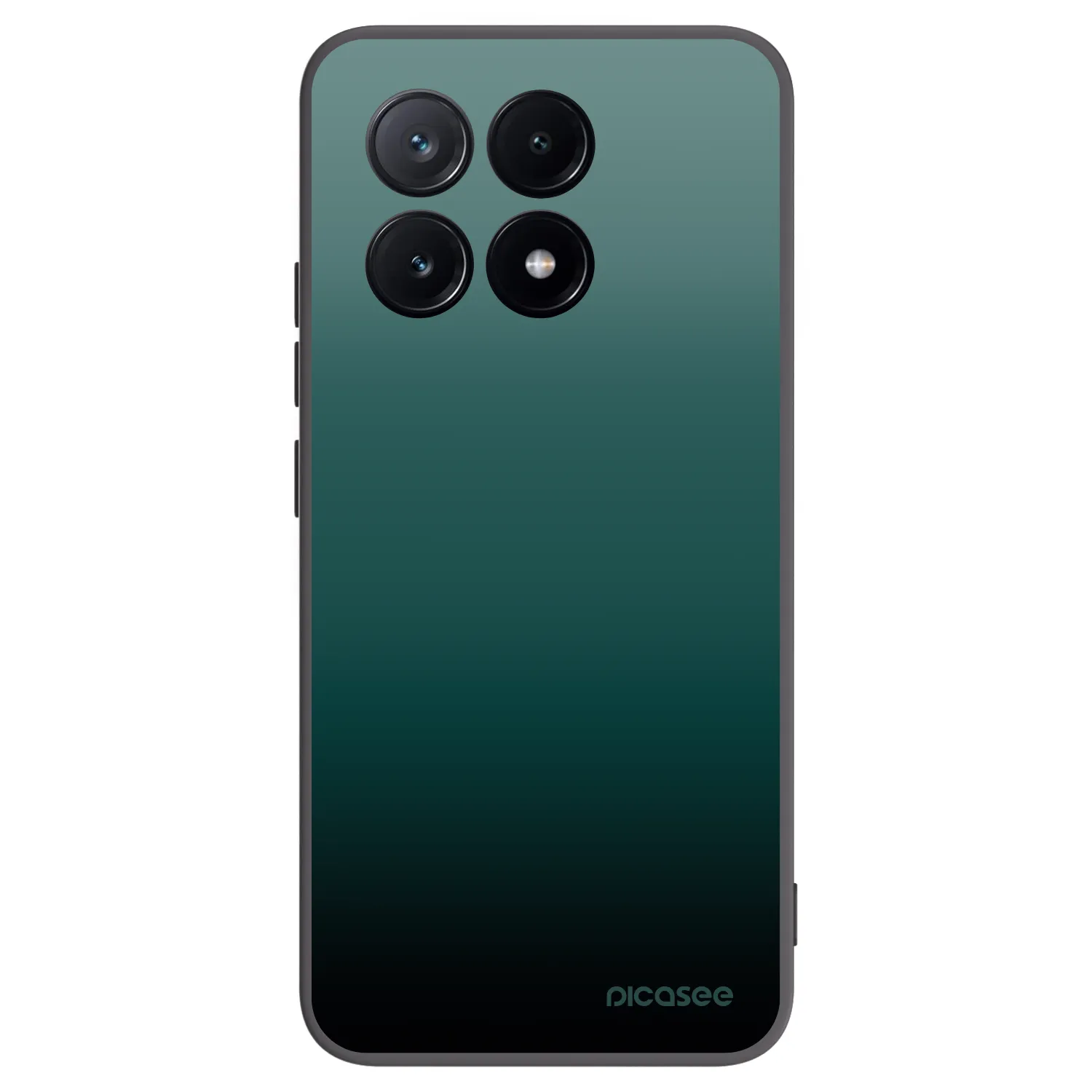 Picasee silikonový černý obal pro Xiaomi Poco X6 Pro - Verdant Fade