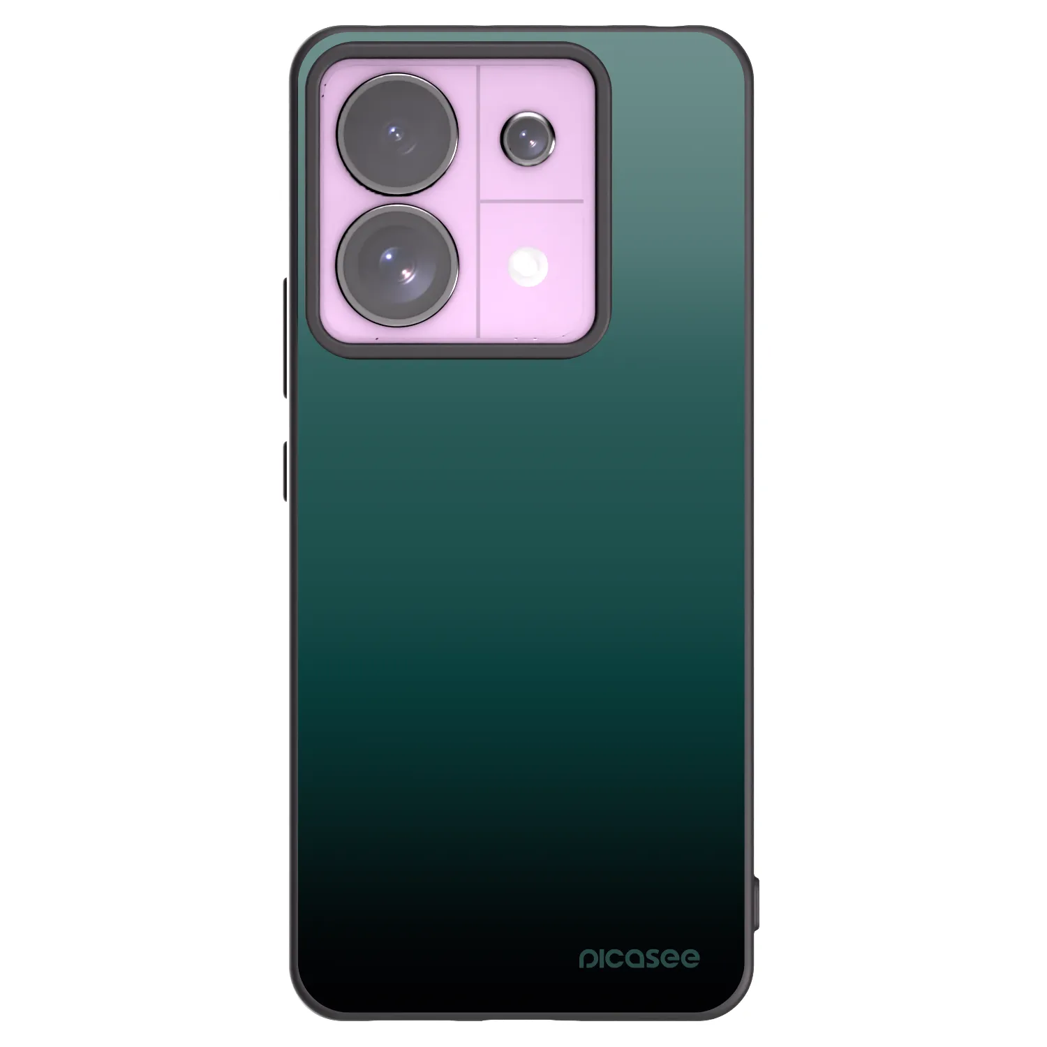 Picasee silikonový černý obal pro Xiaomi Redmi Note 13 Pro 5G - Verdant Fade