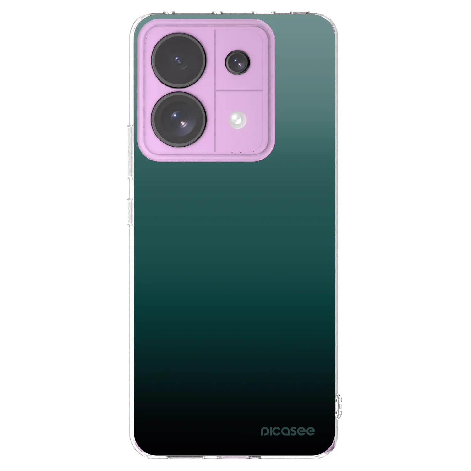 Picasee silikonový průhledný obal pro Xiaomi Redmi Note 13 Pro 5G - Verdant Fade