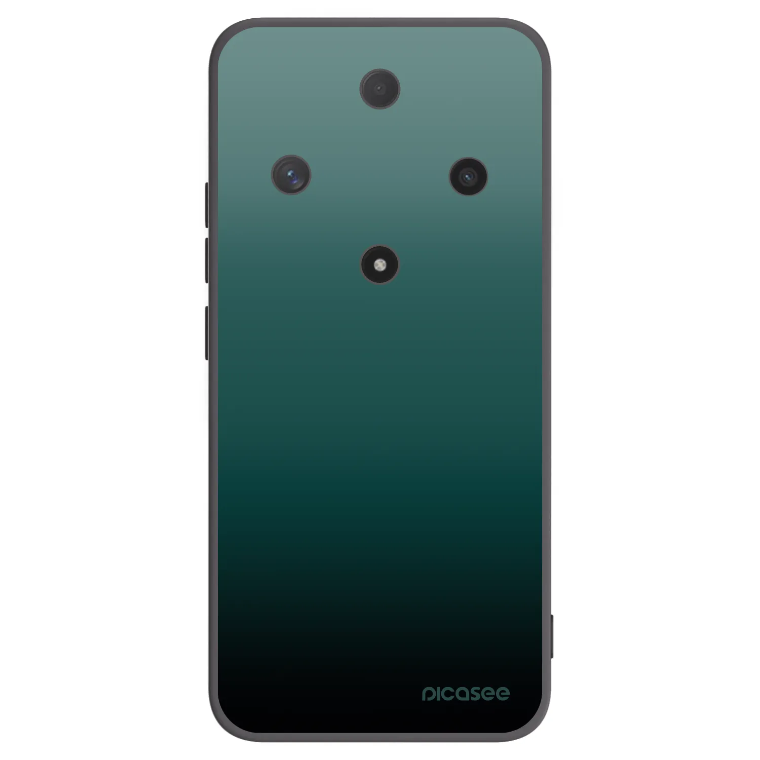 Picasee silikonový černý obal pro Honor Magic6 Lite 5G - Verdant Fade