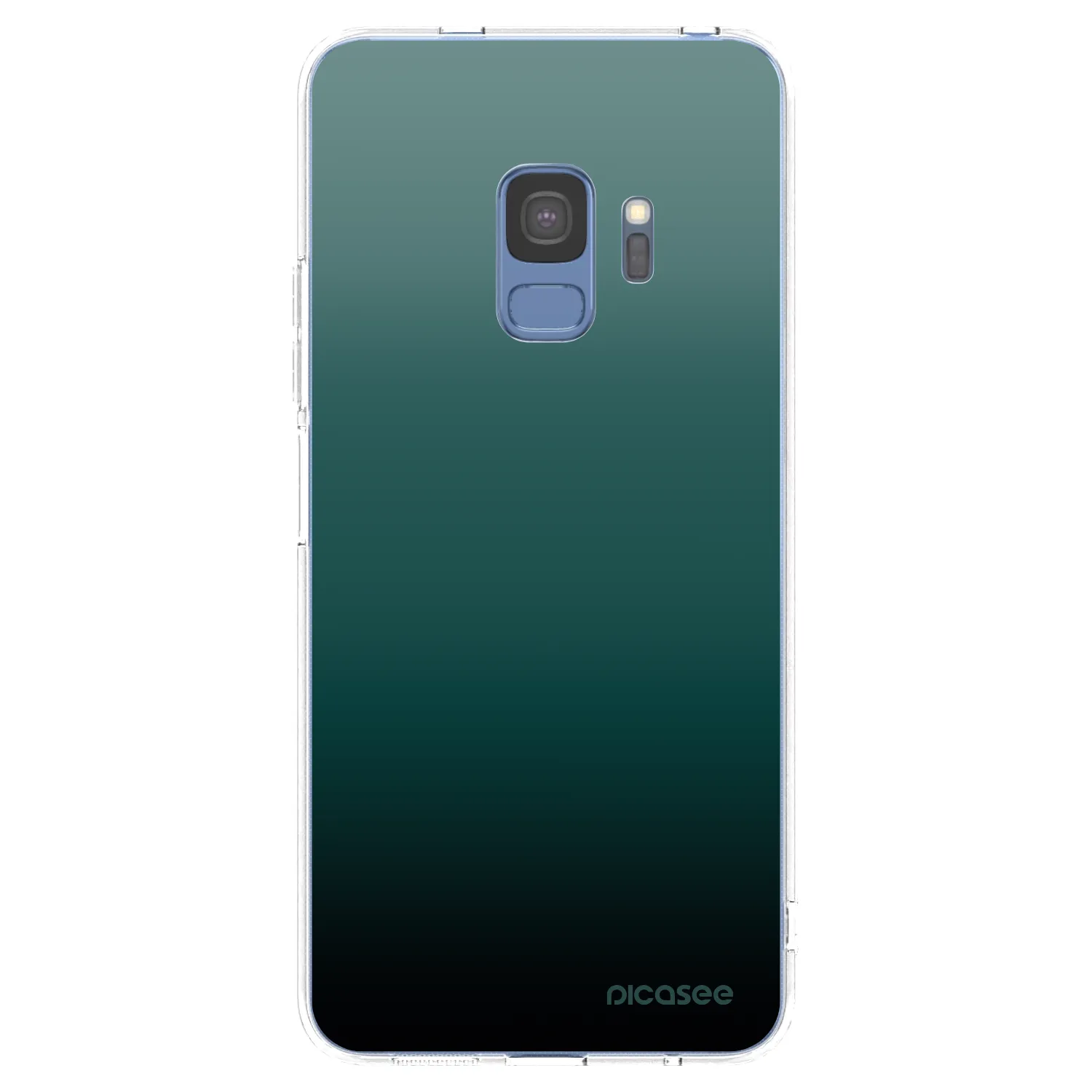 Picasee silikonový průhledný obal pro Samsung Galaxy S9 G960F - Verdant Fade