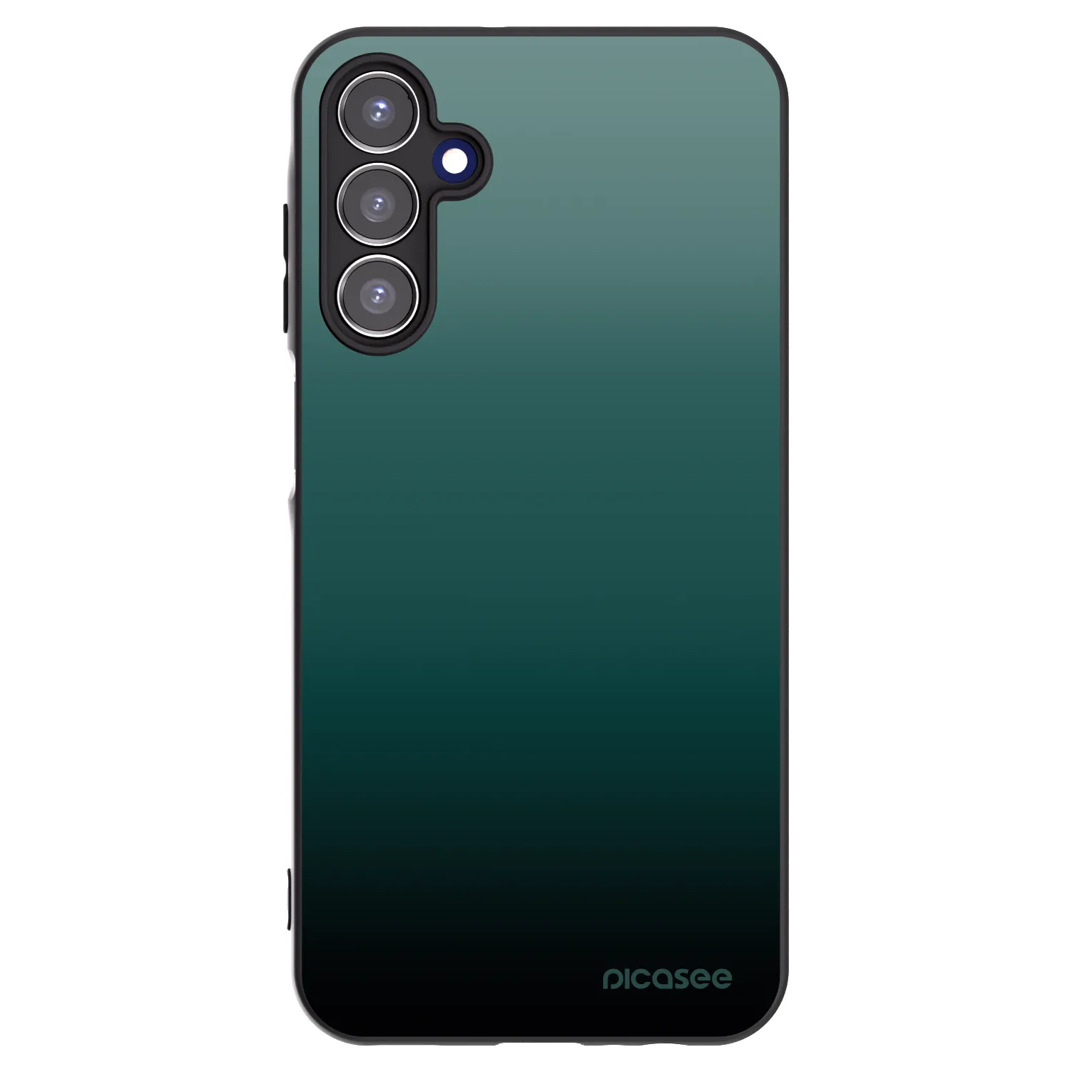 Picasee silikonový černý obal pro Samsung Galaxy A15 A155F 4G - Verdant Fade