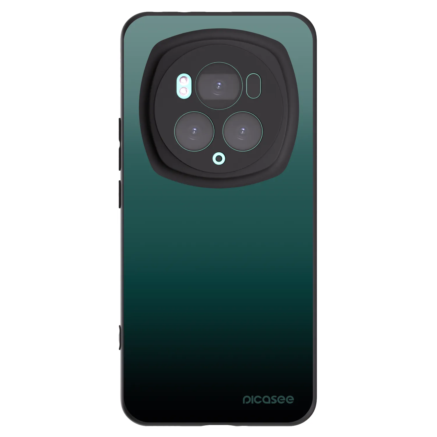 Picasee silikonový černý obal pro Honor Magic6 Pro - Verdant Fade