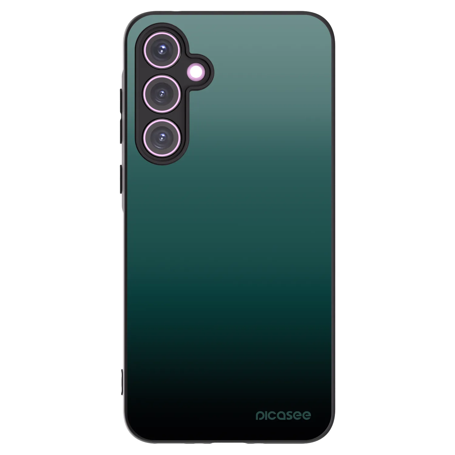 Picasee silikonový černý obal pro Samsung Galaxy A35 5G A356B - Verdant Fade